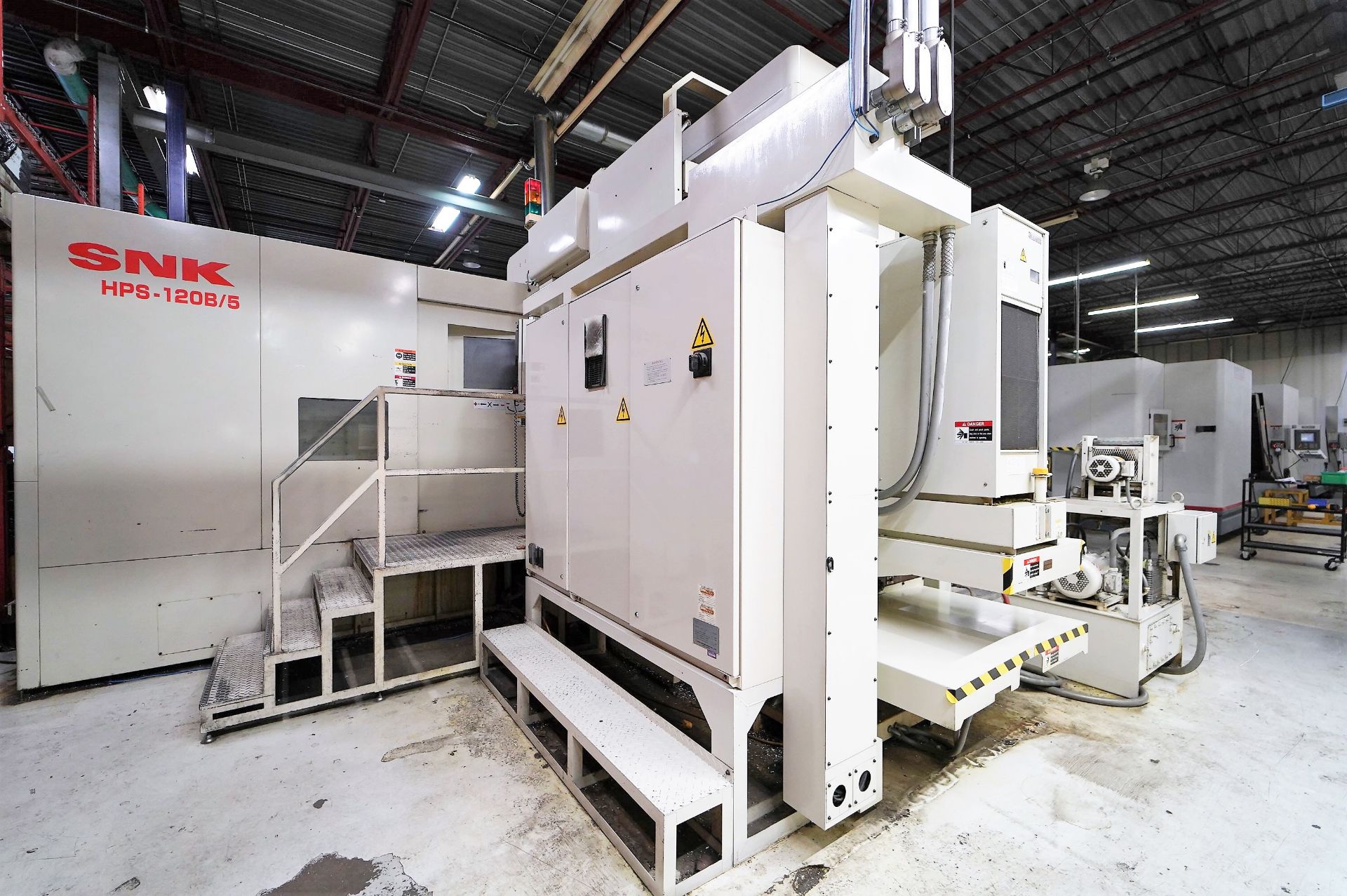 SNK HPS-120B 5-Axis CNC High Speed Aerospace Profiler & Machining Center With Pallet Changer - Image 2 of 20