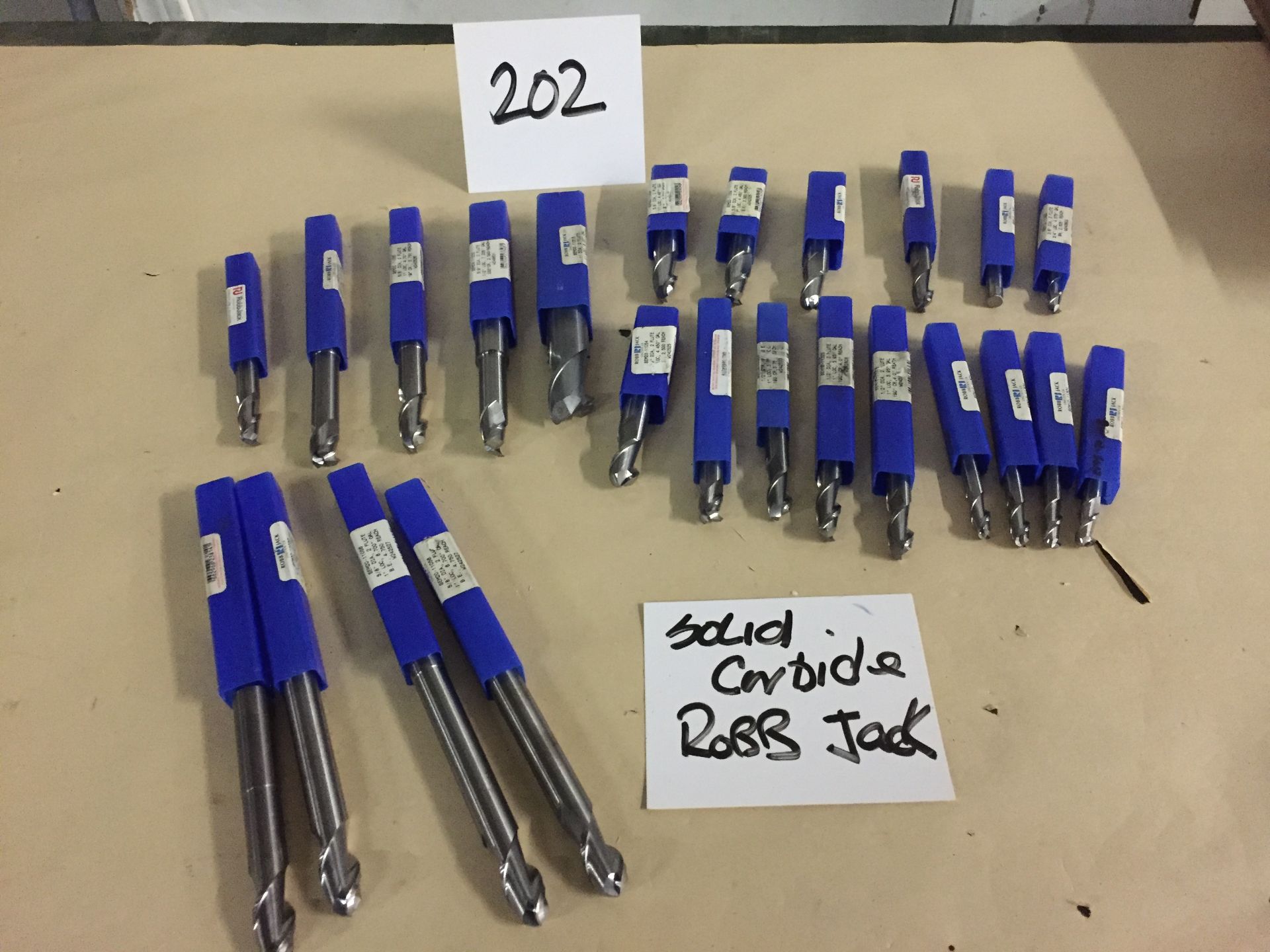 Assortment of Robb Jack Solid Carbide End Mills & Profile Mills