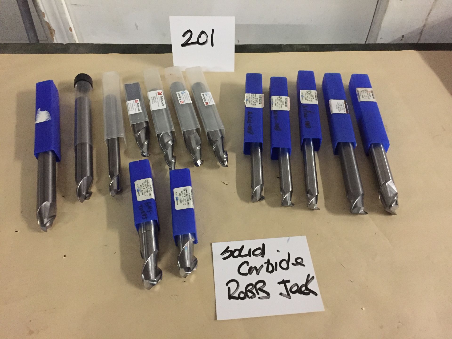 Assortment of Robb Jack Solid Carbide End Mills & Profile Mills