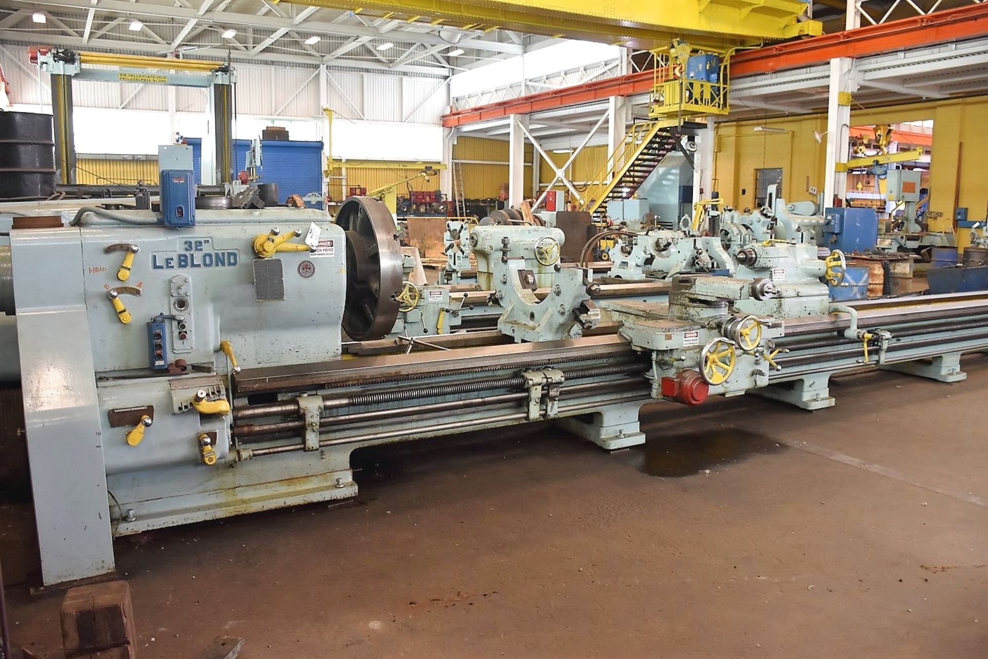 Leblond 42" x 480" Model 32 Manual Lathe