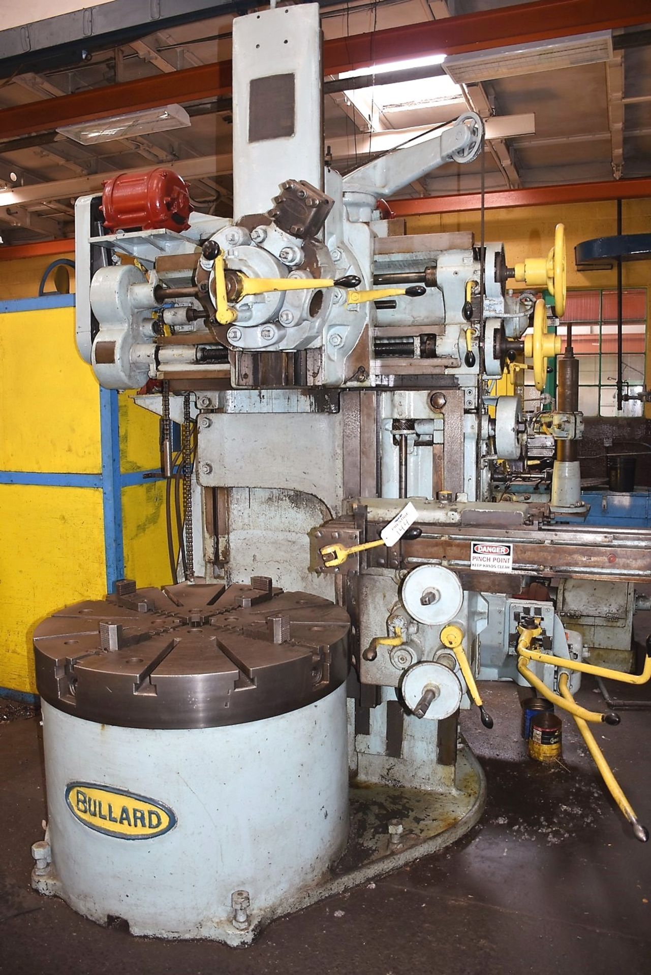 Bullard 42" Spiral Drive Vertical Turret Lathe