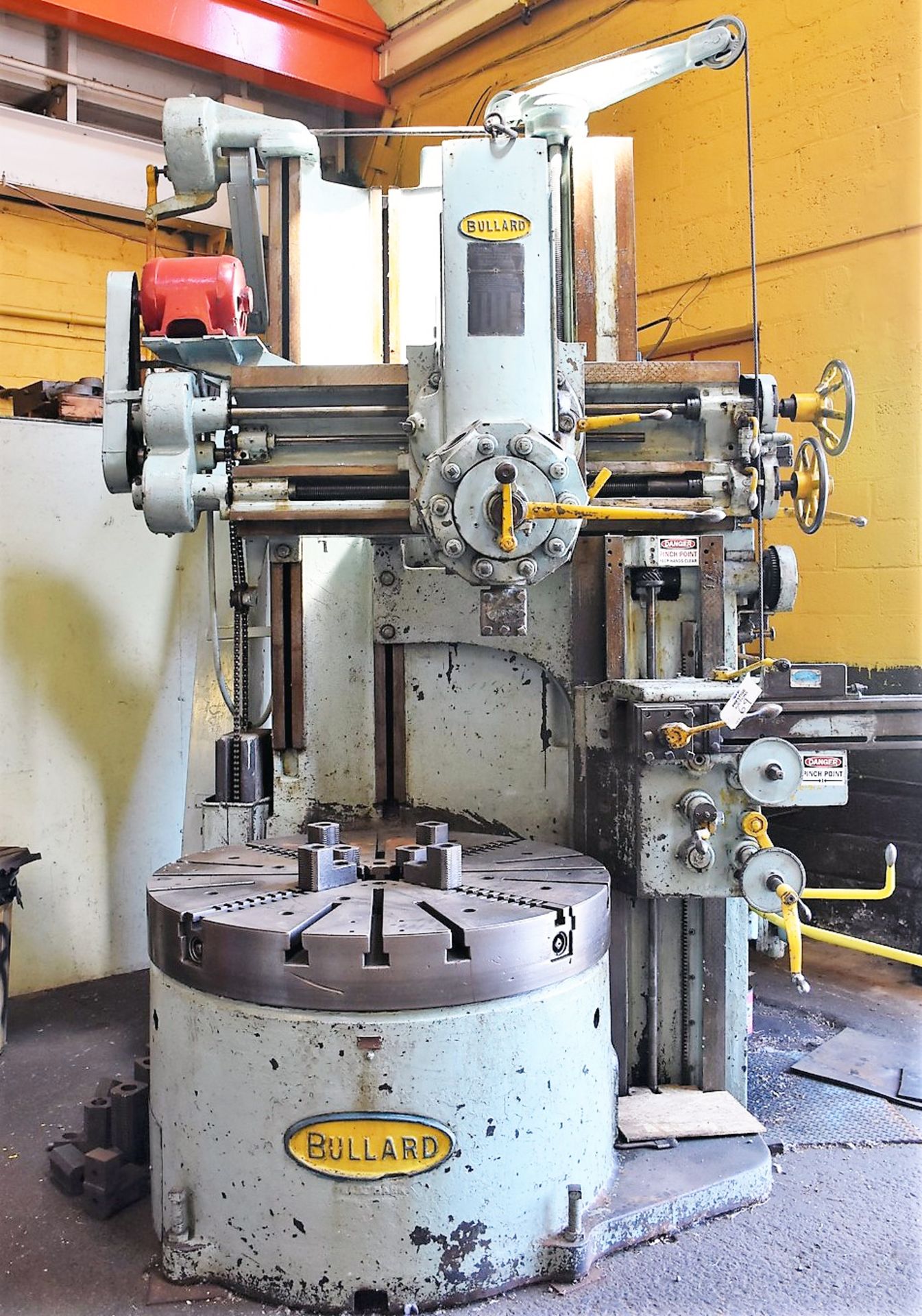 Bullard 54" Spiral Drive Vertical Turret Lathe