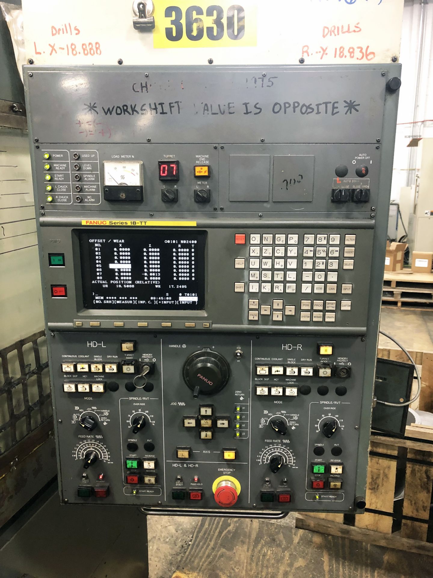 G-Net Twin Merit TM-15 Twin Spindle CNC Vertical Lathe - Image 5 of 11