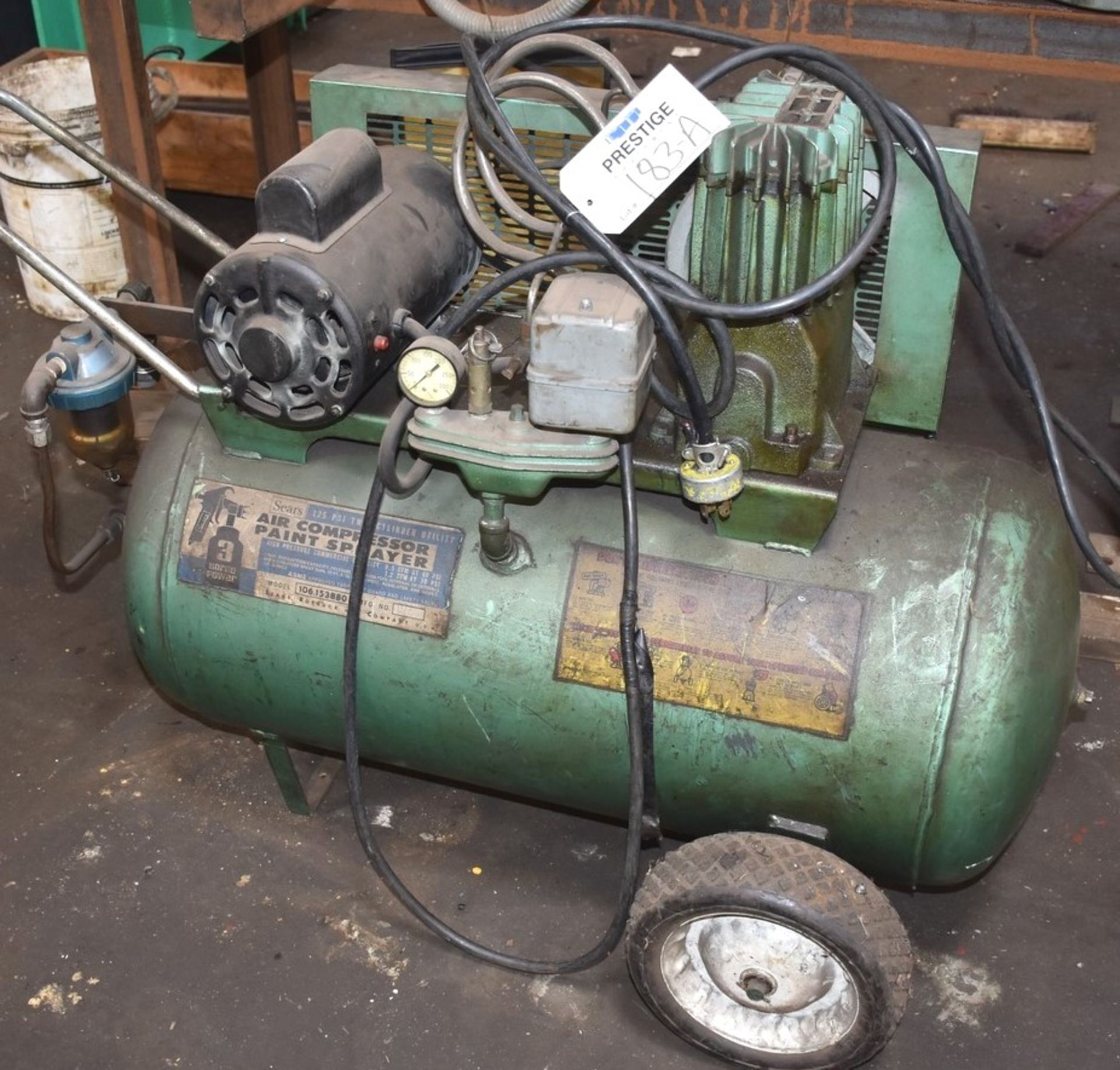 Sears 125 PSI Portable Air Compressor