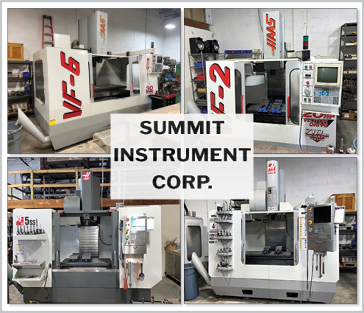Summit Instrument Corp. - Super-Clean Aerospace & Defense Manufacturer