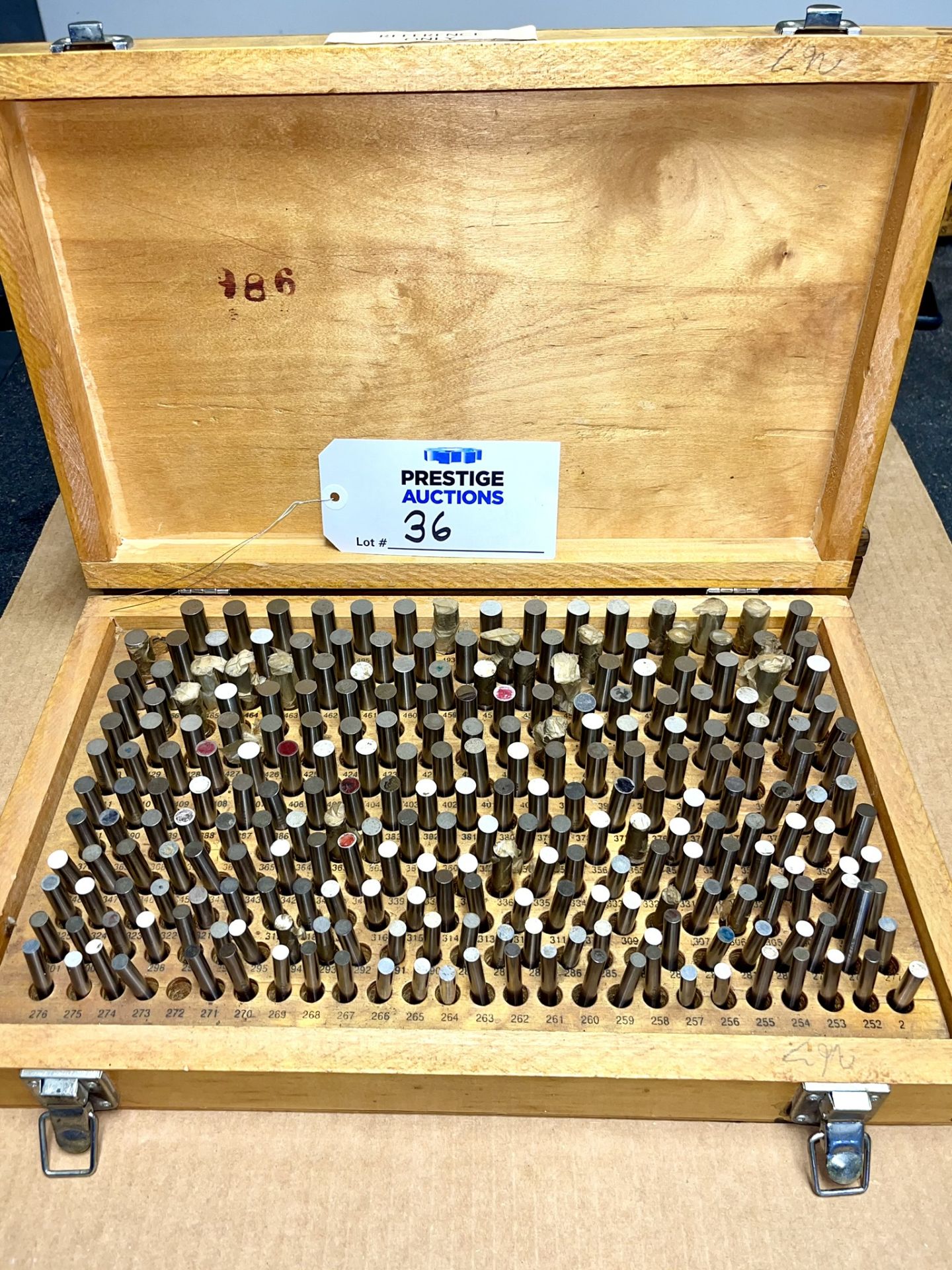 Phase II Pin Gage Set 251-.500 P2 +