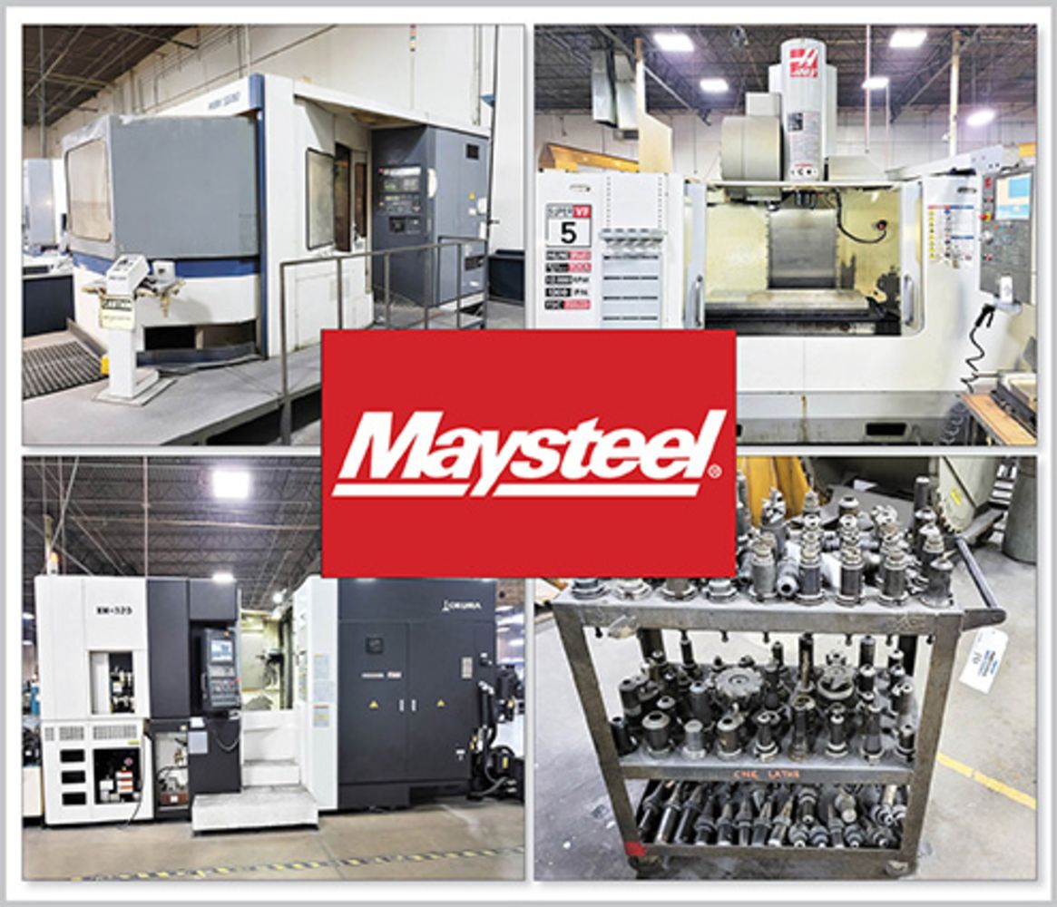 Maysteel Industries – Late Model CNC Machining & Turning Centers Surplus to Ongoing Operations