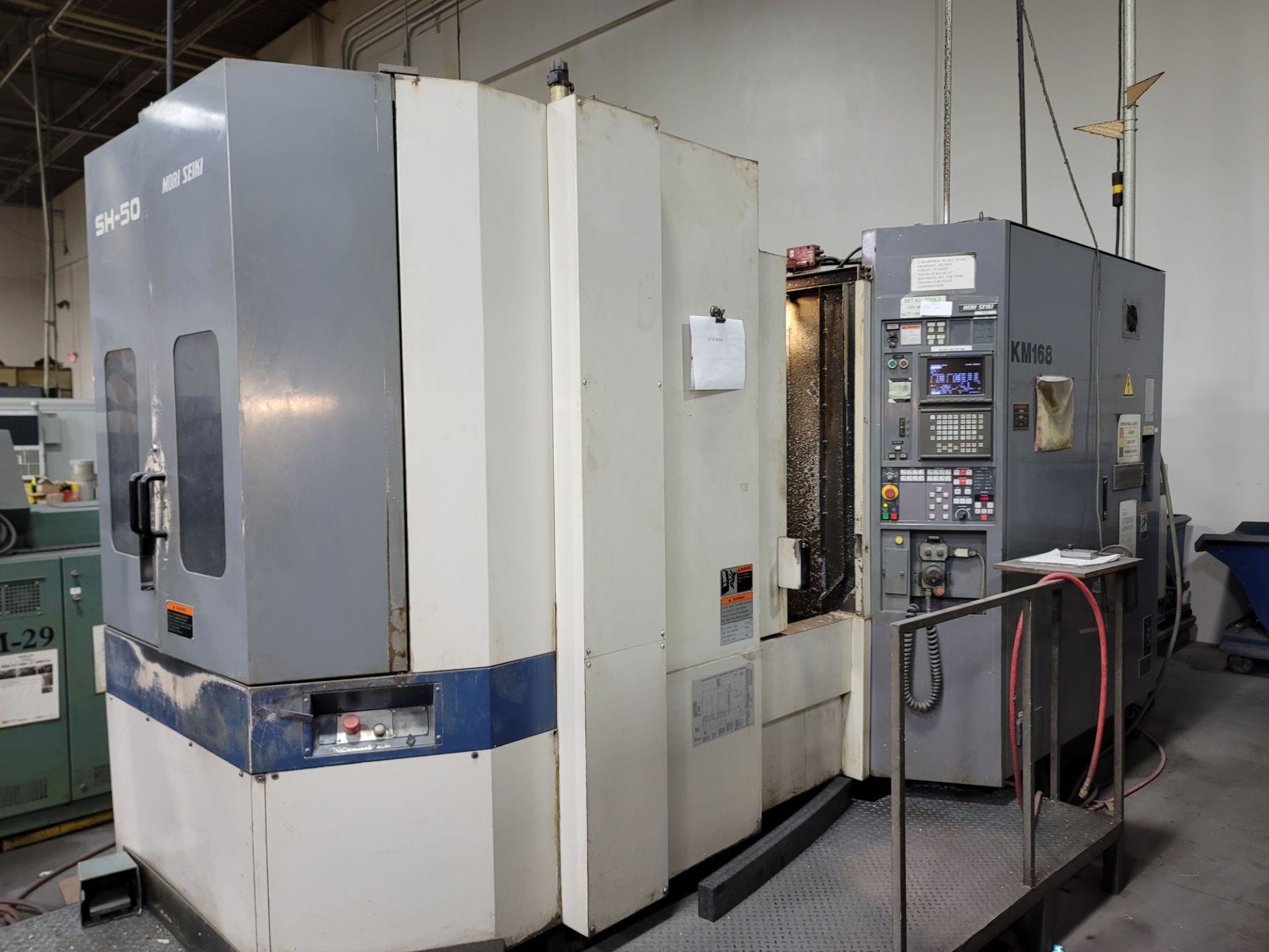 Mori Seiki SH-50 CNC Horizontal Machining Center Travels