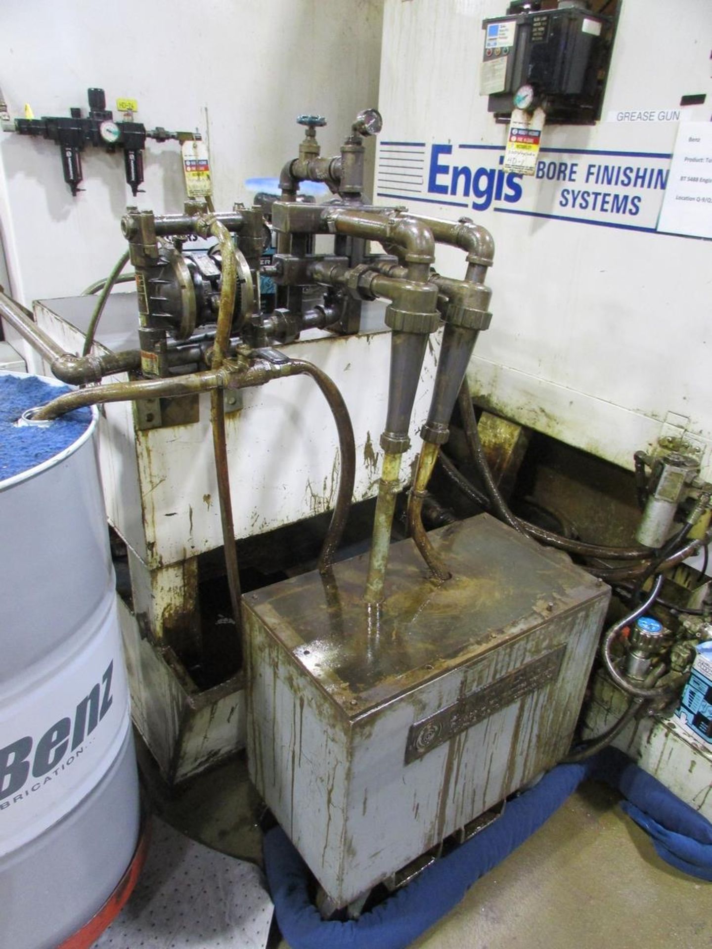 Universal Automatic Machine/ Engis Bore Finishing Systems 9825 16S 6-Spindle Single Column Vertical - Image 11 of 17