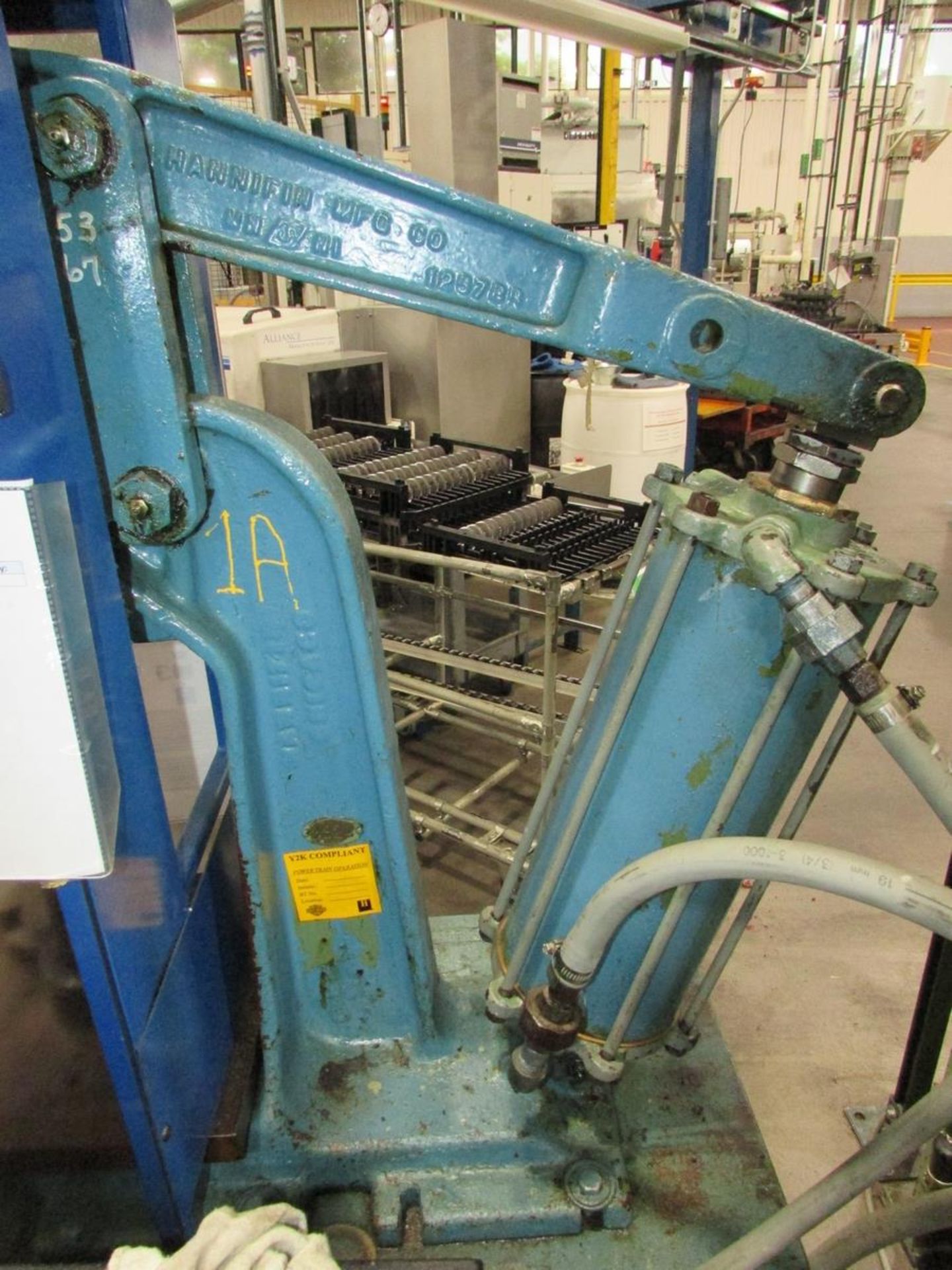 Hannifin B-16 Pneumatic Actuated Arbor Press - Image 7 of 8