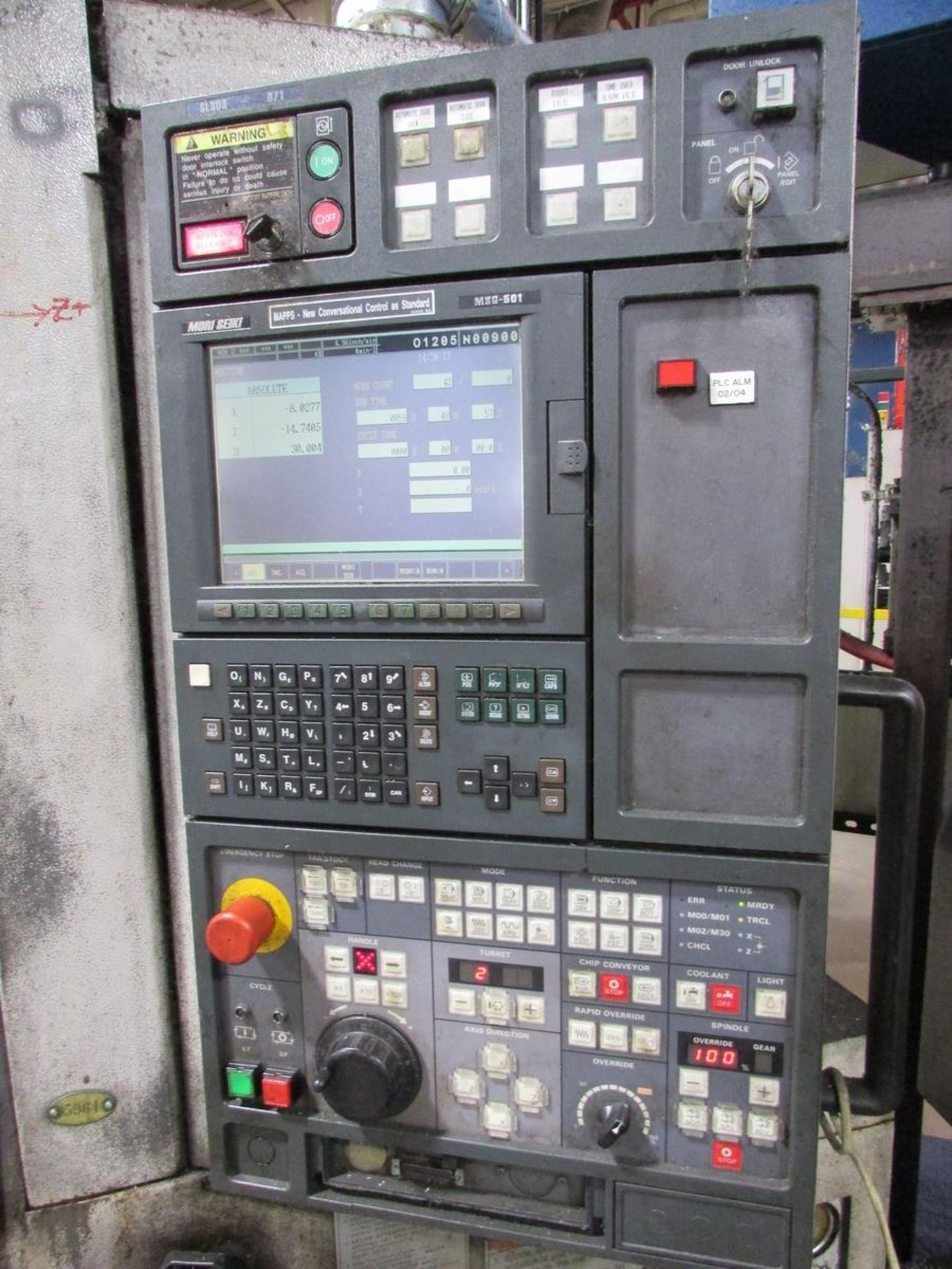 Mori Seiki SL303A/700 CNC Turning Center - Image 2 of 12