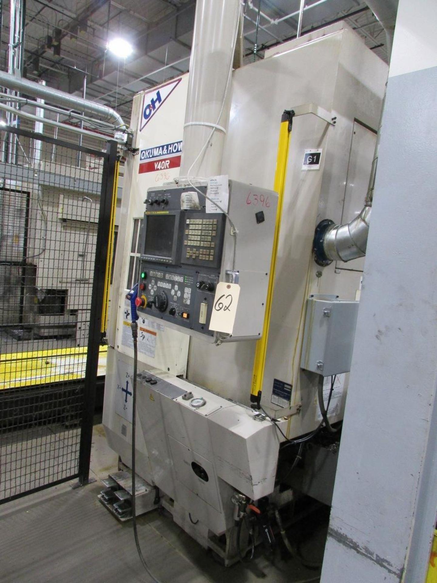 Okuma & Howa V40R CNC Vertical Turning Center - Image 5 of 10