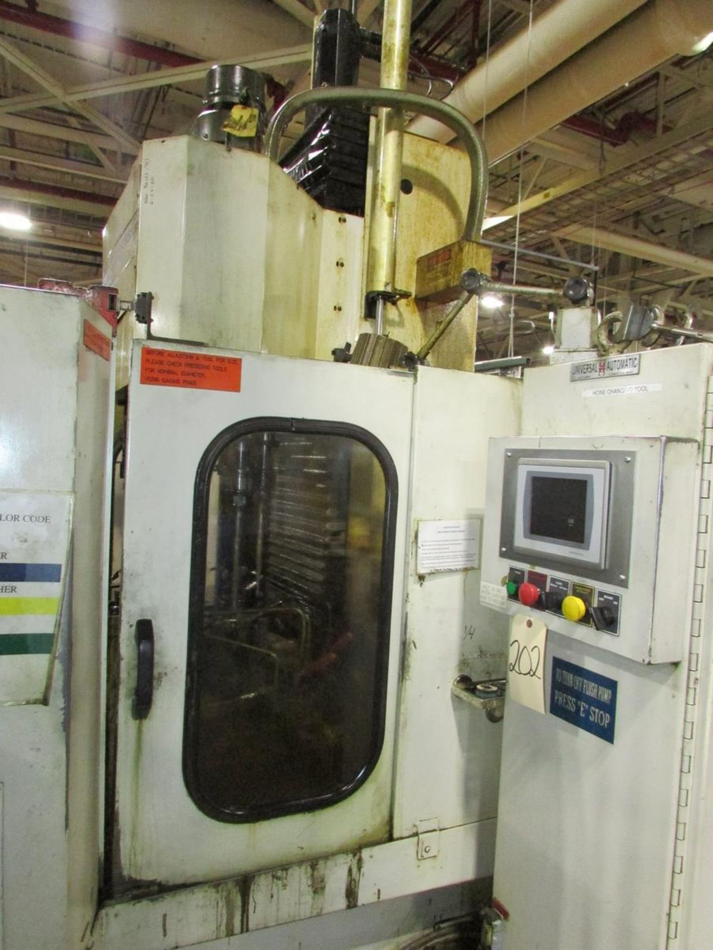 Universal Automatic Machine/ Engis Bore Finishing Systems 9825 16S 6-Spindle Single Column Vertical - Image 5 of 17