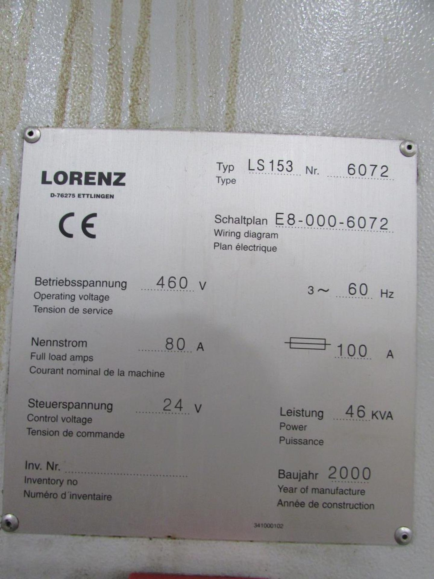 Lorenz Liebherr Type LS-153 6-Axis CNC Gear Shaper - Image 16 of 16