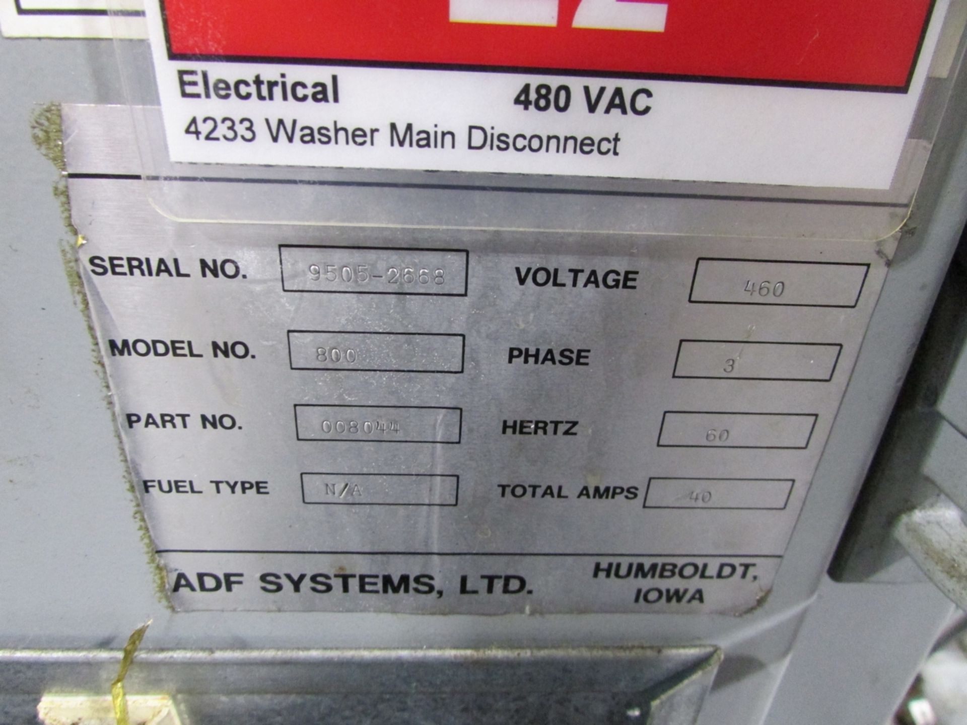 ADF Systems 800 Rotary Heated Parts Washer - Image 15 of 15