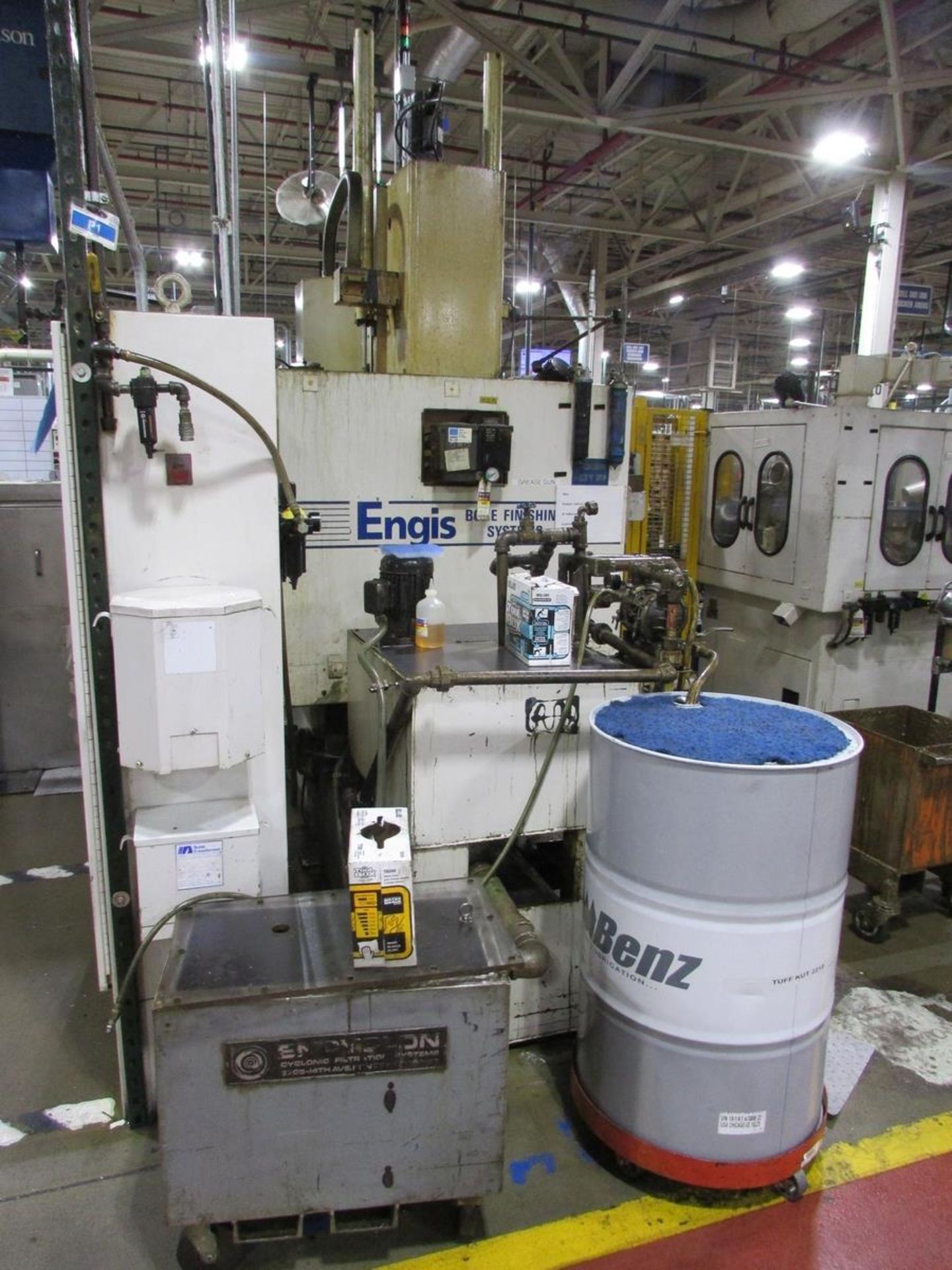 Universal Automatic Machine/ Engis Bore Finishing Systems 9825 16S 6-Spindle Single Column Vertical - Image 10 of 17