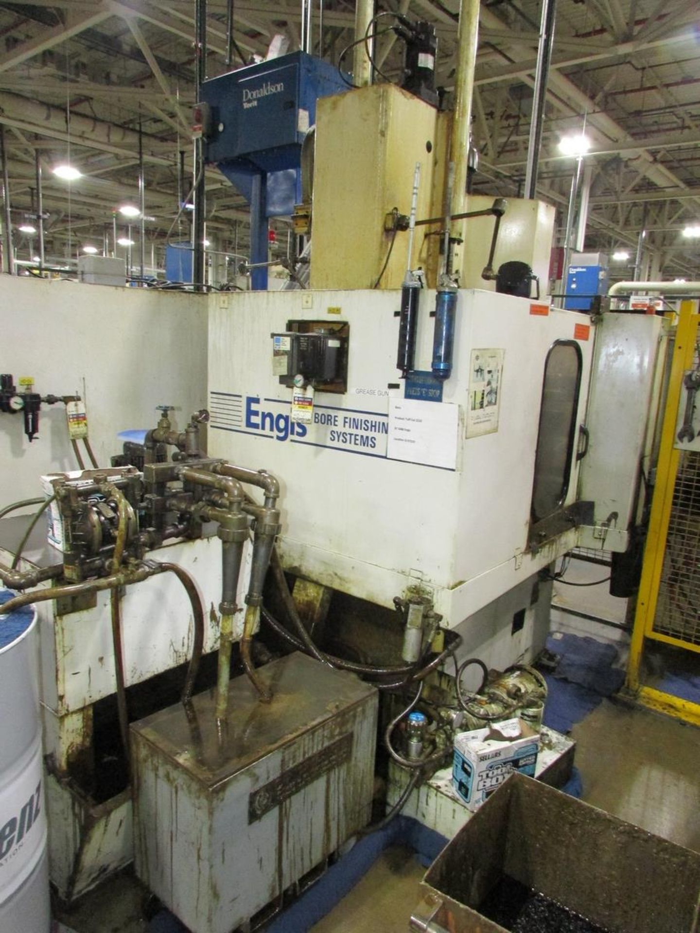 Universal Automatic Machine/ Engis Bore Finishing Systems 9825 16S 6-Spindle Single Column Vertical - Image 13 of 17