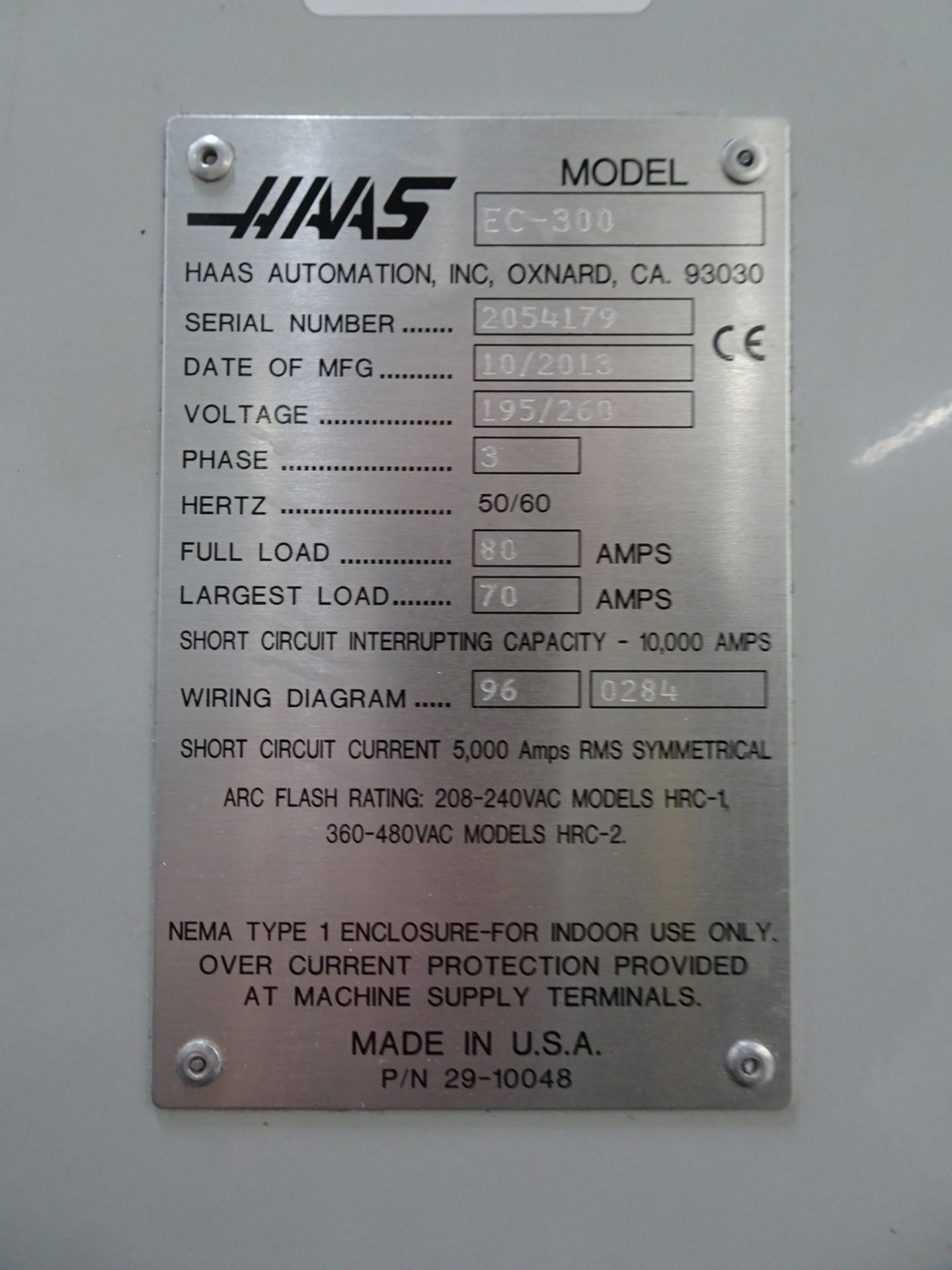 Haas EC300 CNC Horizontal Machining Center - Image 7 of 11