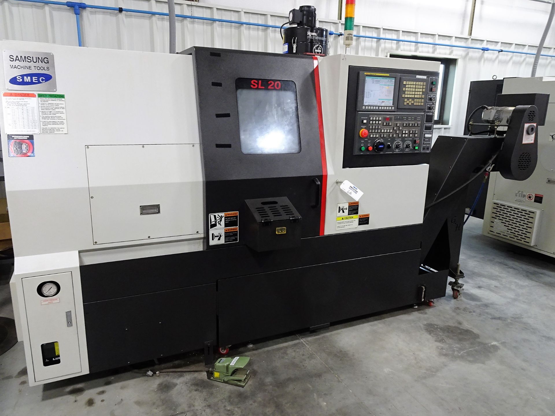 Samsung SL20 CNC Lathe, New 2016