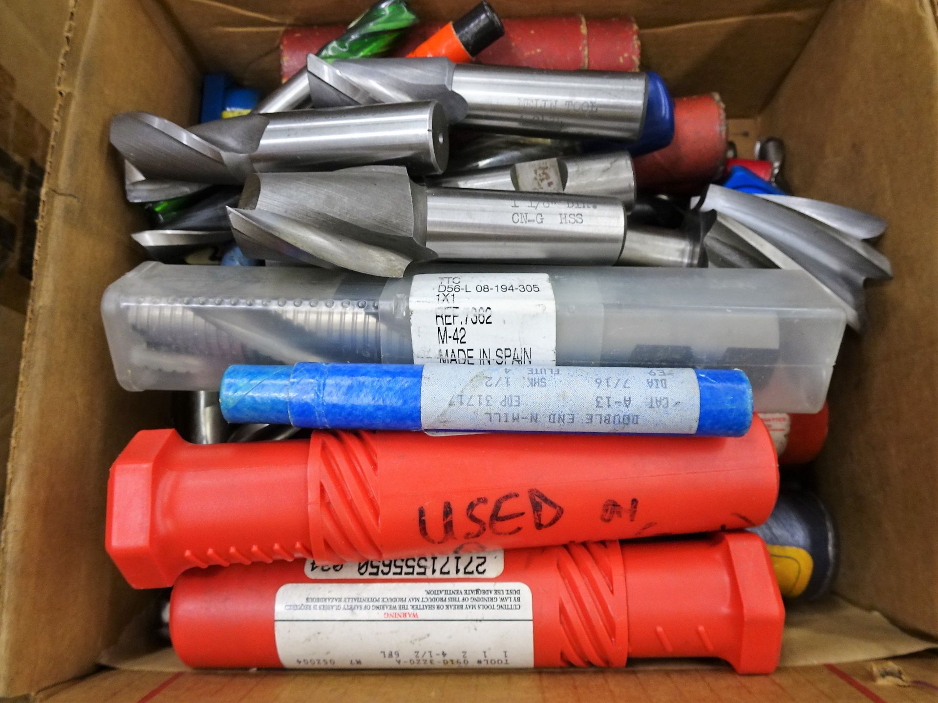 Lot of Assorted End Mill Cutters - Image 2 of 2