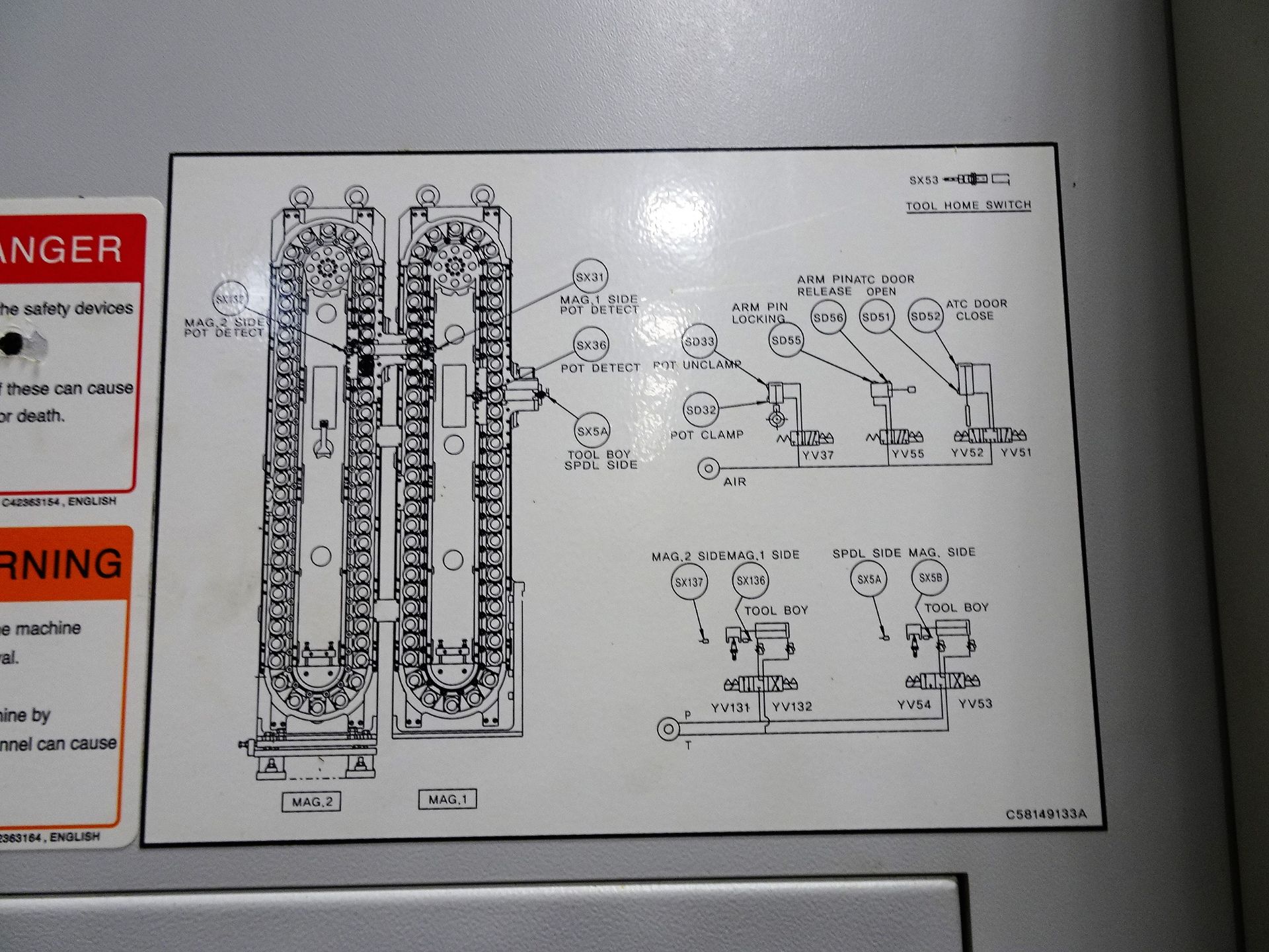 Doosan HP 5100/7APC CNC 4-Axis Horizontal Machining Center - Image 14 of 20