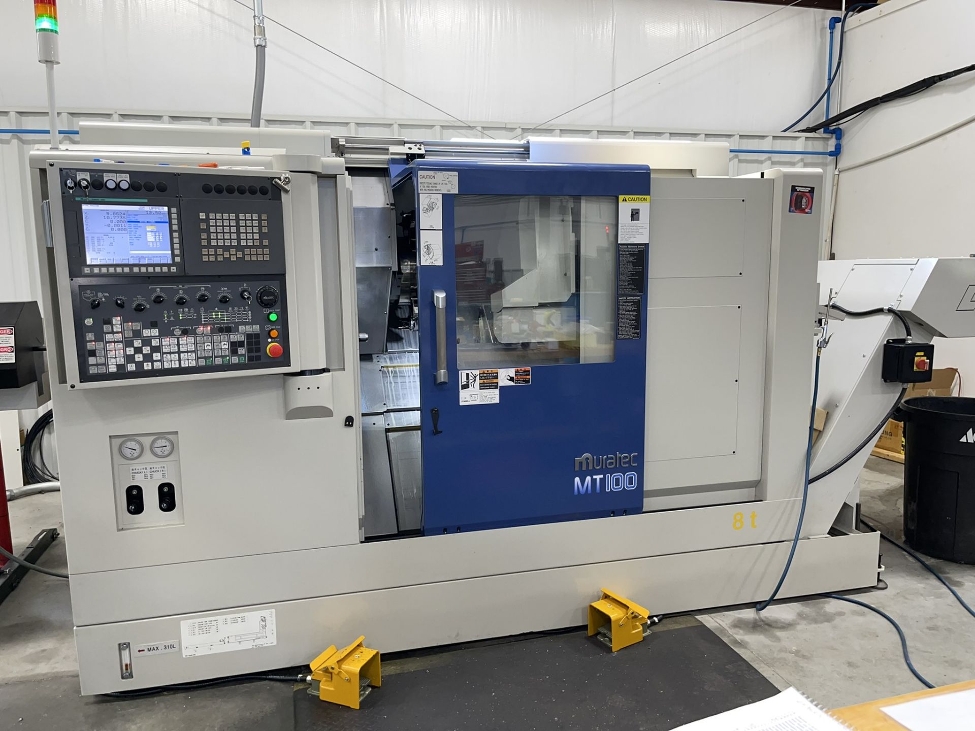 2020 Muratec MT100 Twin Opposed Spindle CNC Turning Center With Live Milling