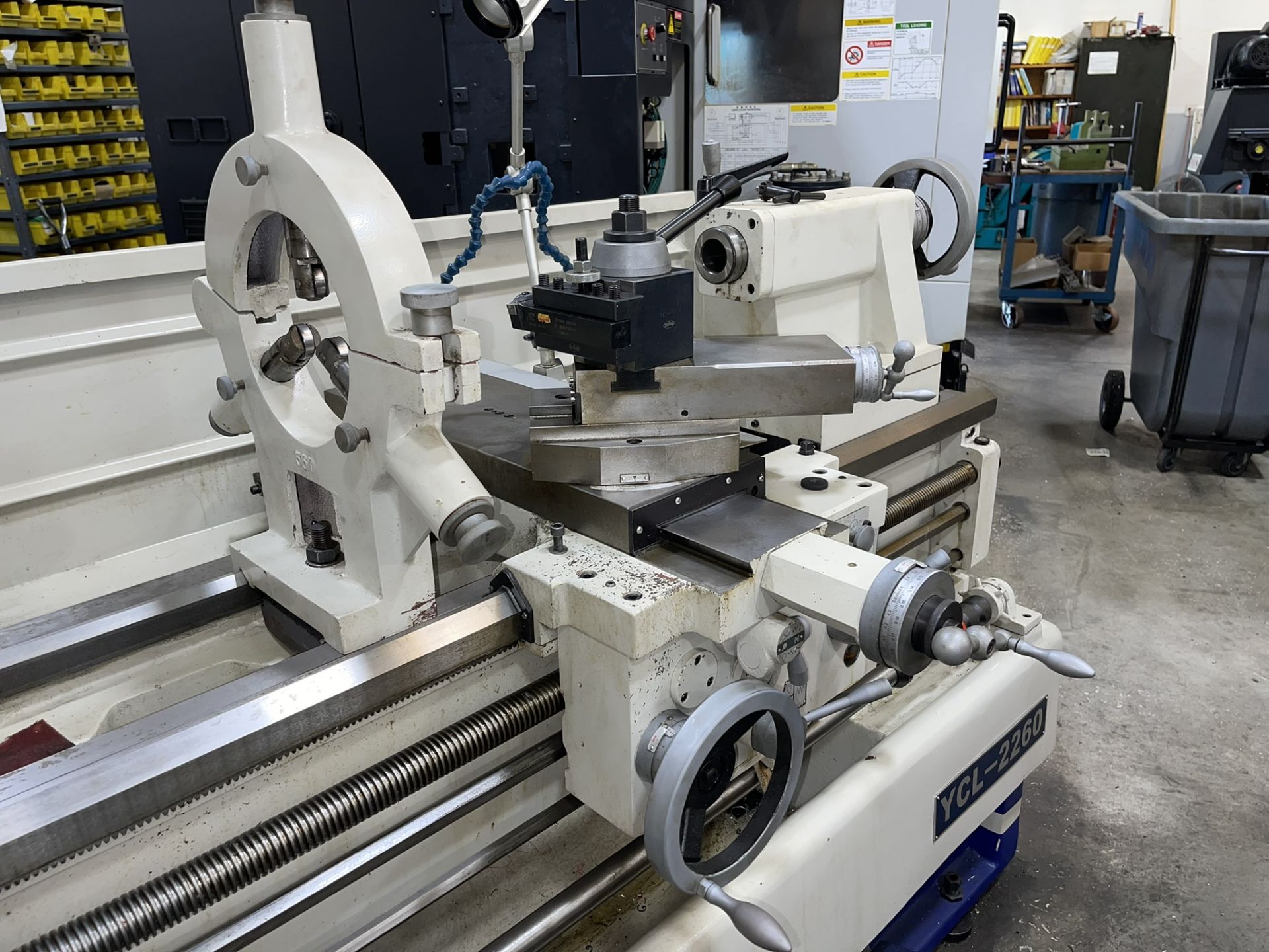 22" x 60" Birmingham YCL-2260 Precision Gap Bed Engine Lathe, New 2011 - Image 5 of 12