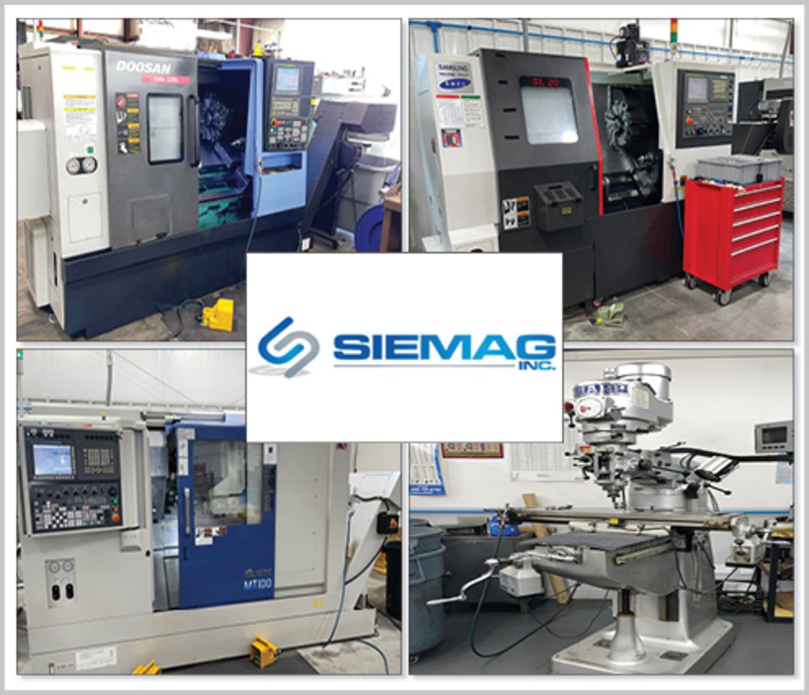 Siemag Inc. – Surplus to High Precision CNC Machining & Design Facility