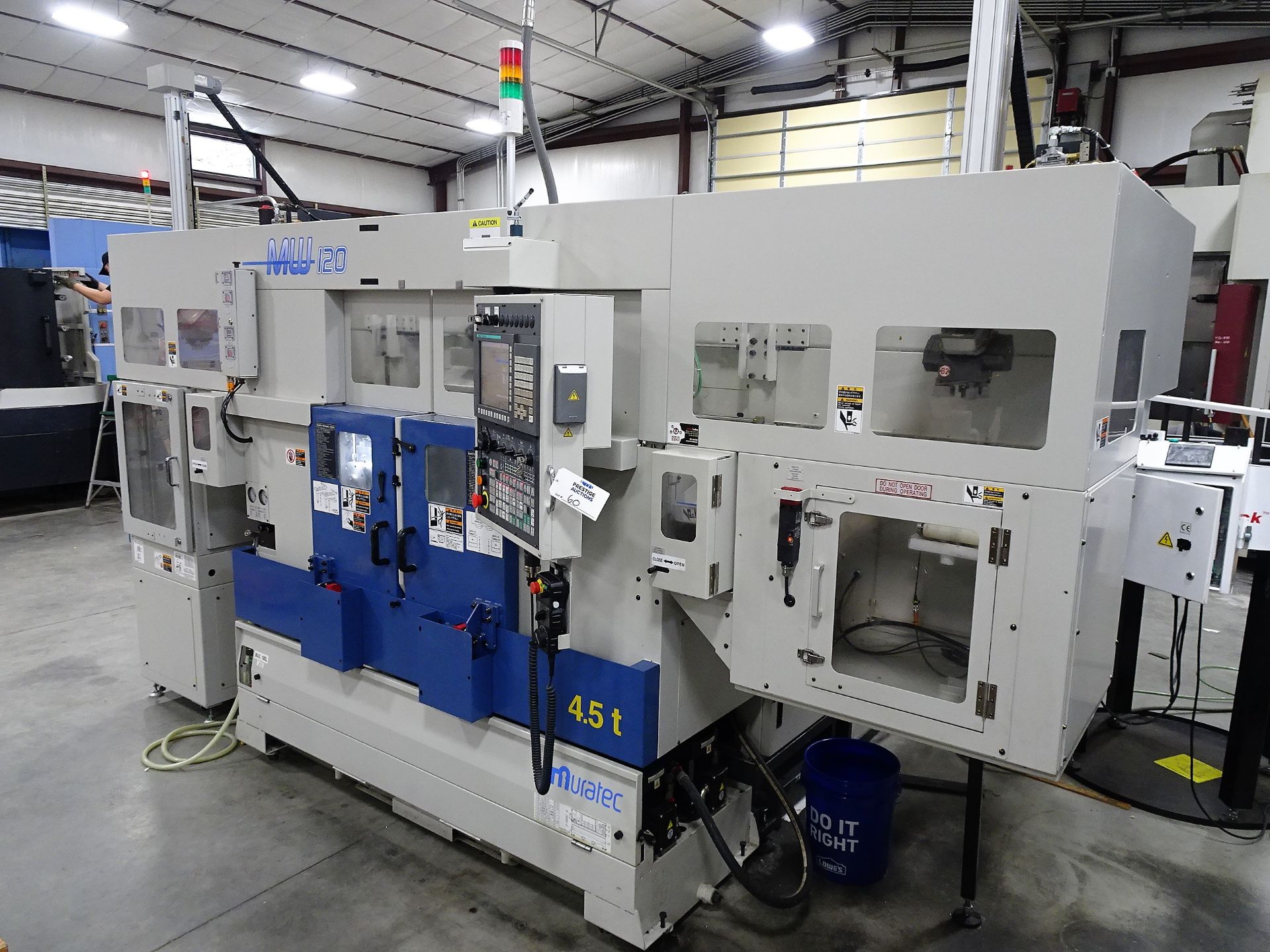 Muratec MW120 Twin Spindle CNC Turning Center With Gantry Robot, New 2018 - Image 2 of 24