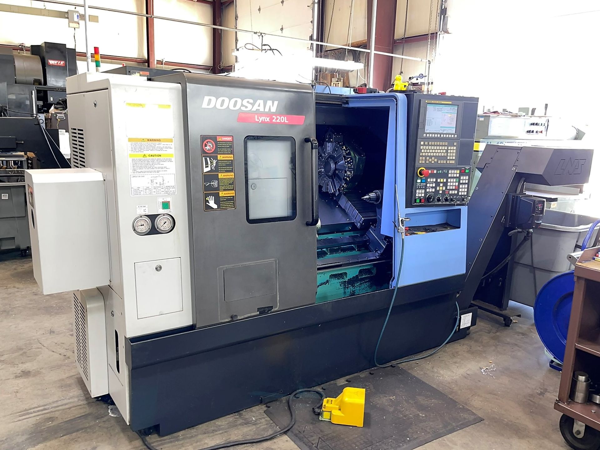 Doosan Lynx 220LC CNC Lathe, New 2014 - Image 2 of 10