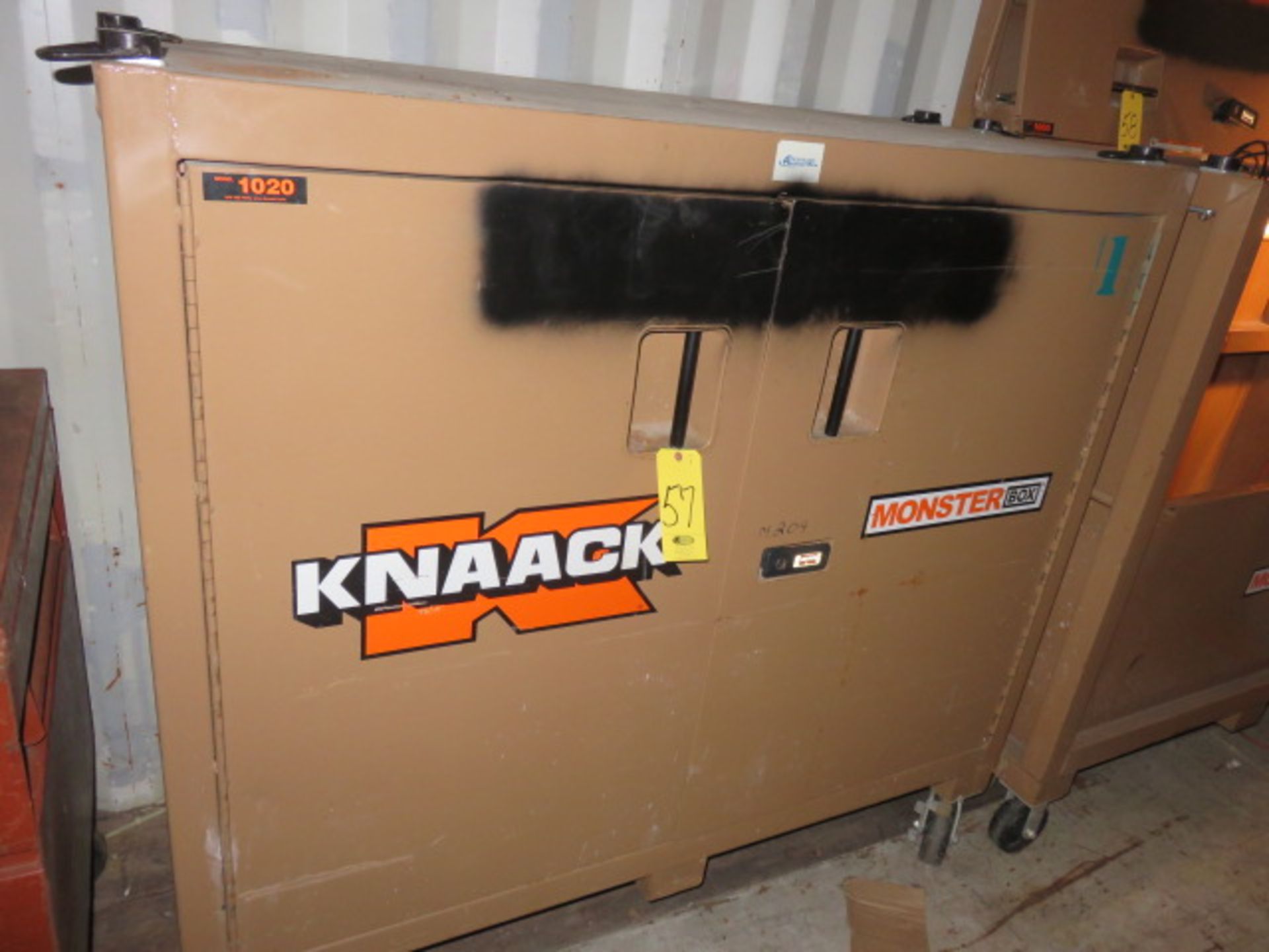 KNAACK 1020 DBL. DOOR MOBILE MONSTER BOX