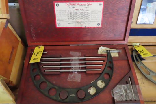 STARRETT 224 12-16 IN. OUTSIDE MICROMETER - Image 2 of 2