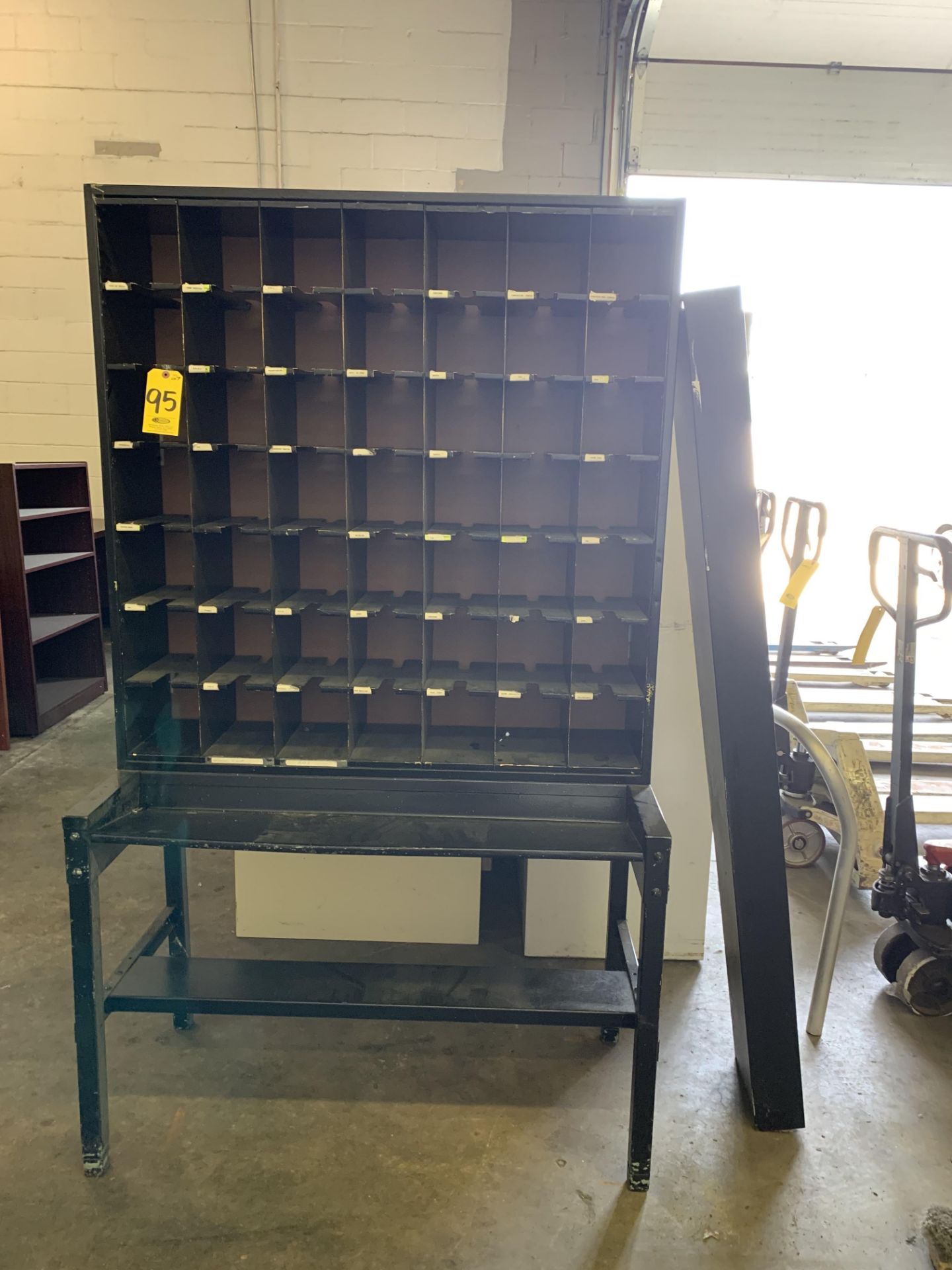 49 MAIL SLOT UNIT AND DISPLAY MATERIAL RACK
