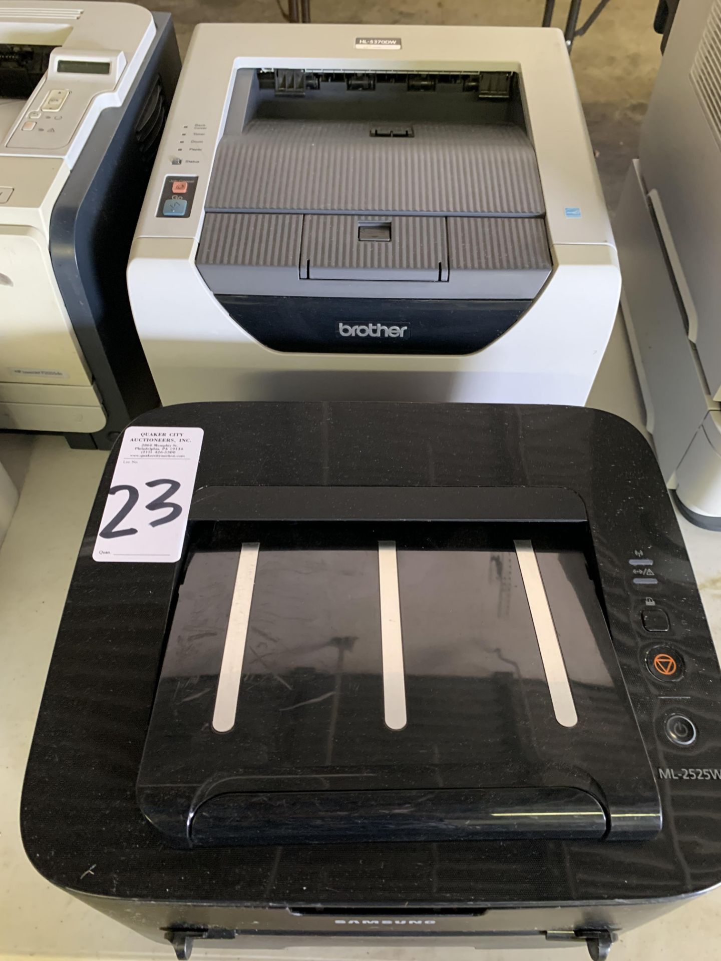 BROTHER HL-5370DW AND SAMSUNG ML-2525W PRINTERS - Image 3 of 3