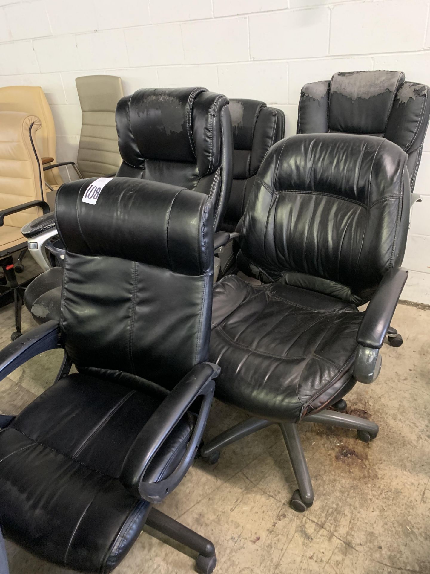 (5) ASSORTED OFFICE CHAIRS - Image 2 of 2