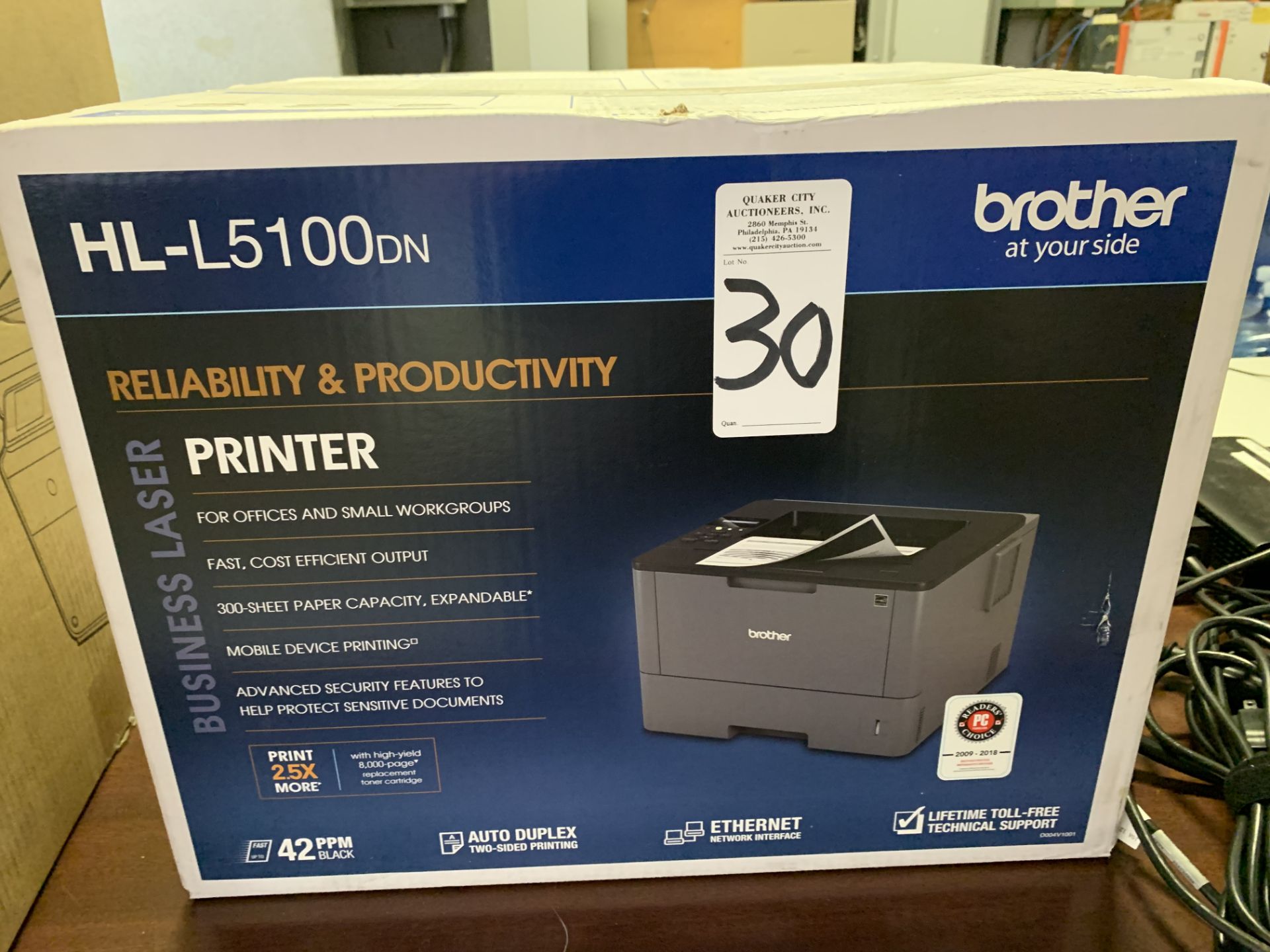 (NEW) BROTHER HL-L5100DN LASER PRINTER