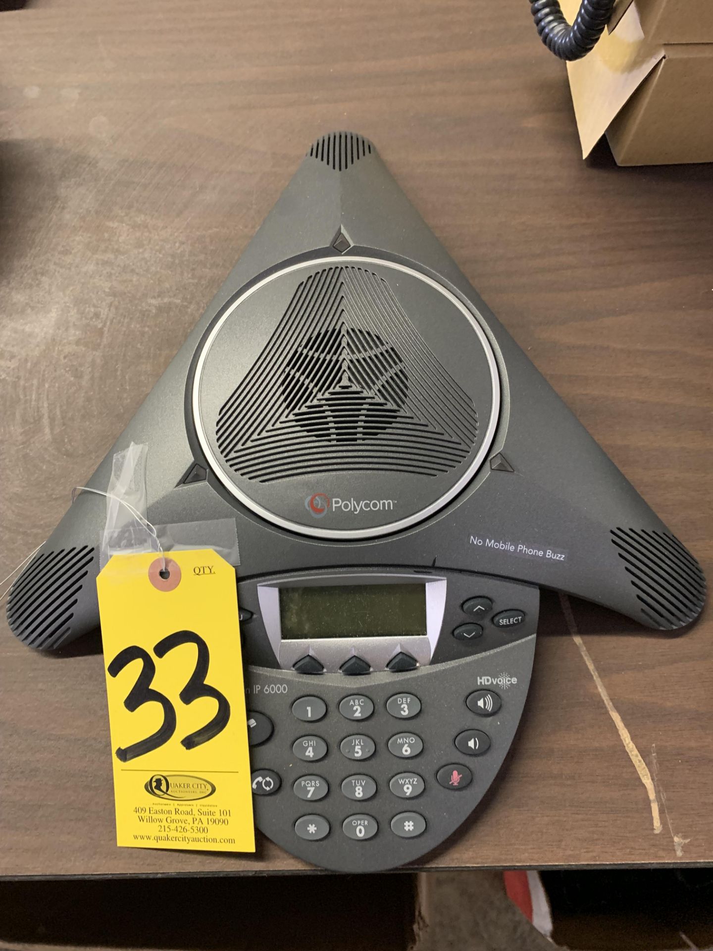 POLYCOM SOUNDSTATION IP6000 CONFERENCE SPEAKER PHONE