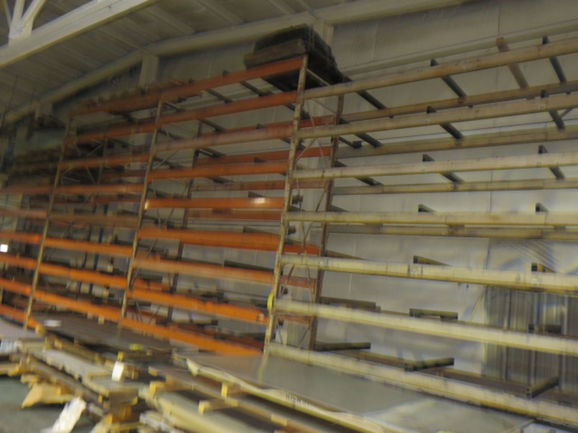(5) BOLT ON PALLET RACK UPRIGHTS, 36 IN. X 180 IN., AND (66) 112 IN. BEAMS - Image 3 of 4