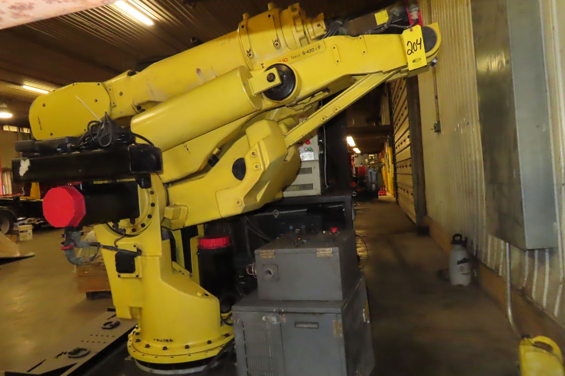 FANUC S-420IF WELDING ROBOT WITH SYSTEM R-J2 CONTROL AND PENDANT - Image 2 of 11