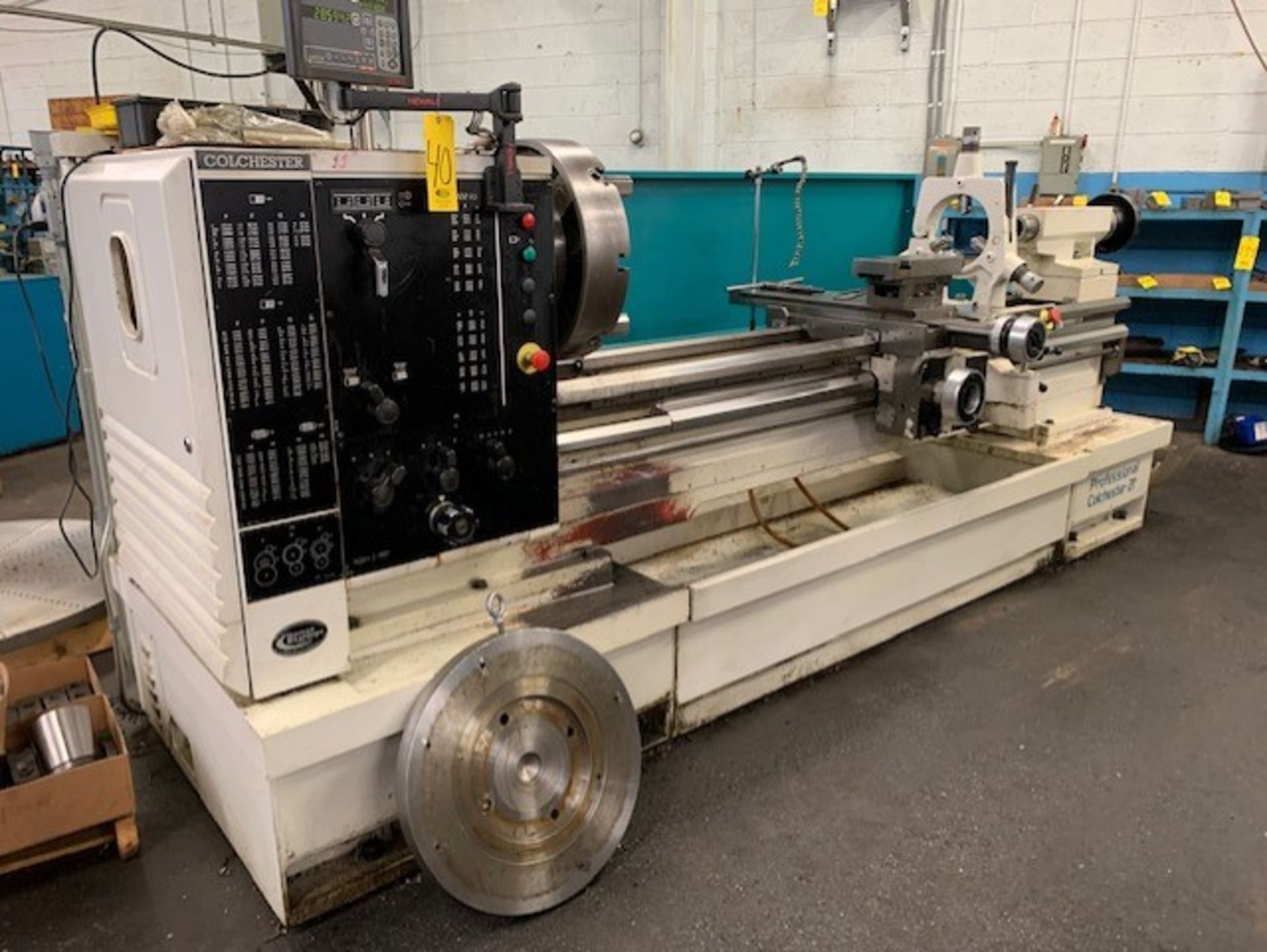 2014 CLAUSING COLCHESTER 8116 VSJ 600 GROUP PROFESSIONAL GAP BED ENGINE LATHE...