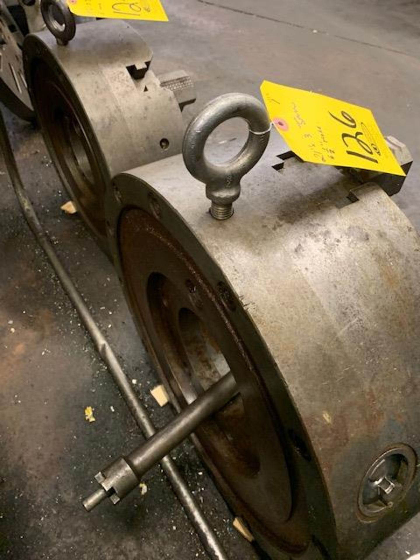 20 IN. 3-JAW CHUCK, 6-1/4 IN. THRU HOLE - Image 2 of 2