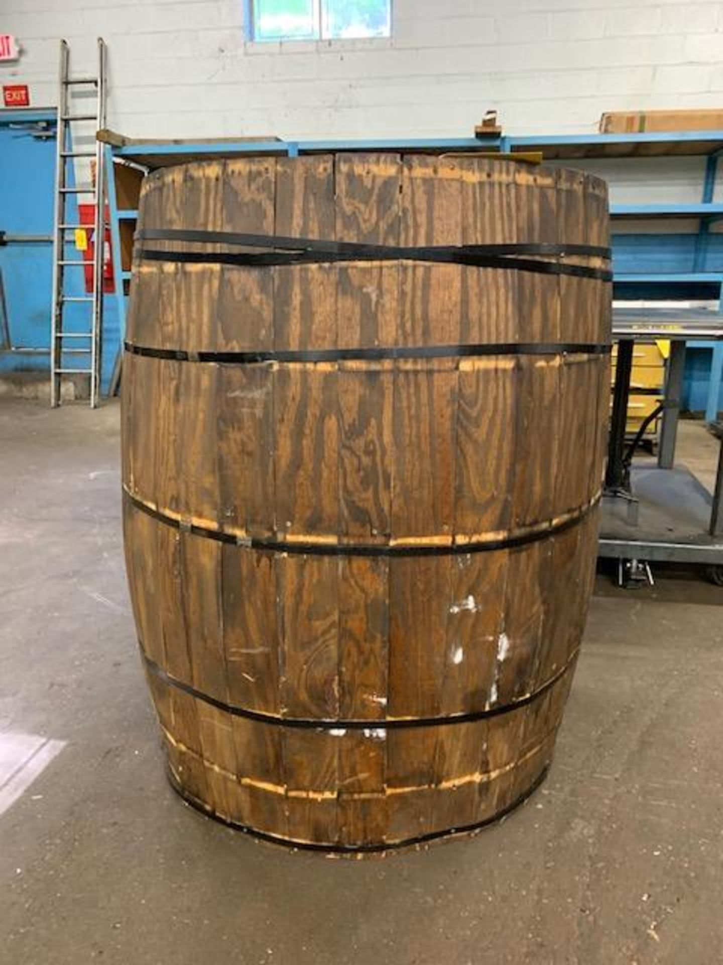 4 FT. X 34 IN. DIAMETER FERMENTING BARREL - Image 2 of 3