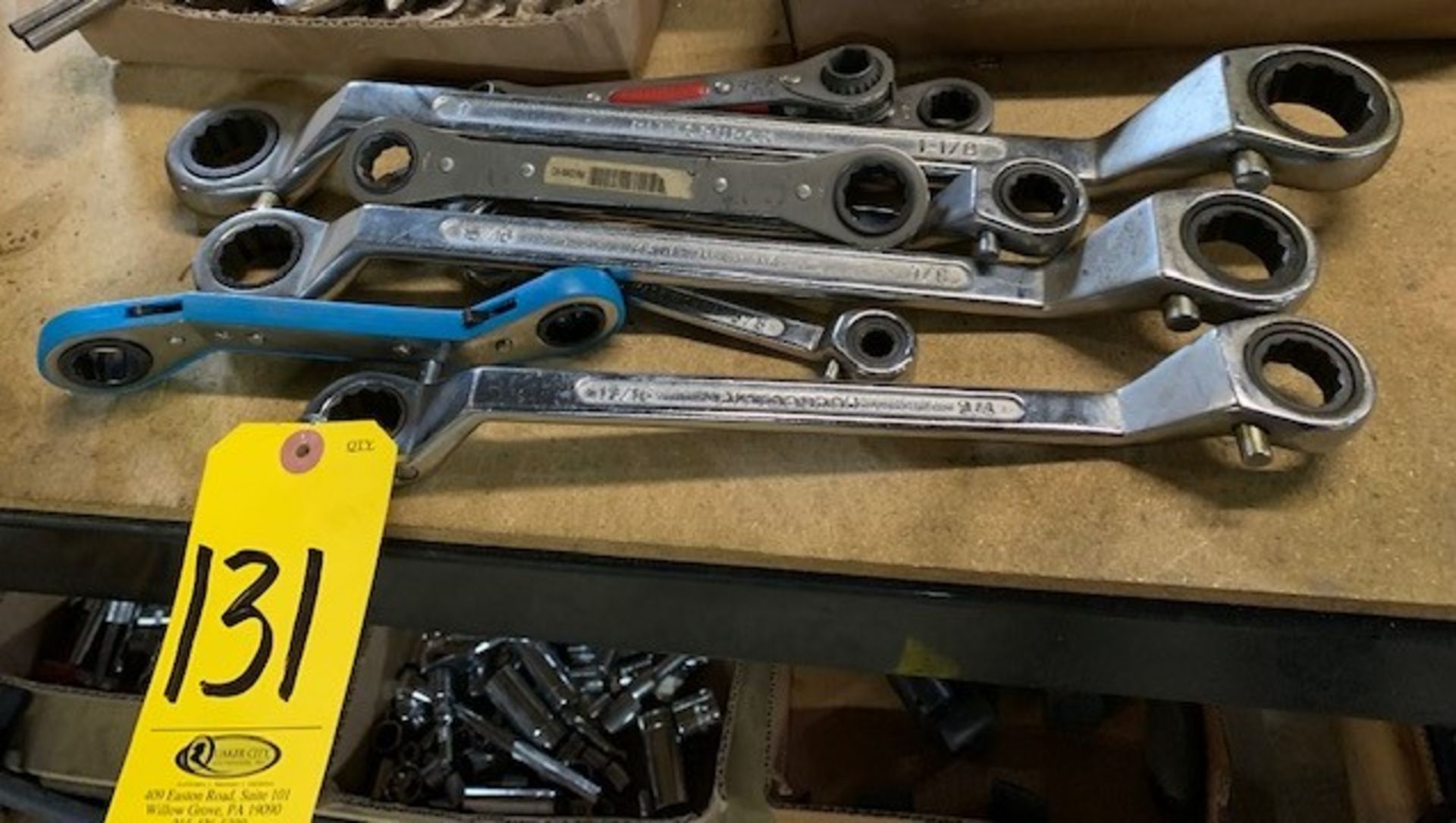 (9) ASSORTED RATCHET WRENCHES