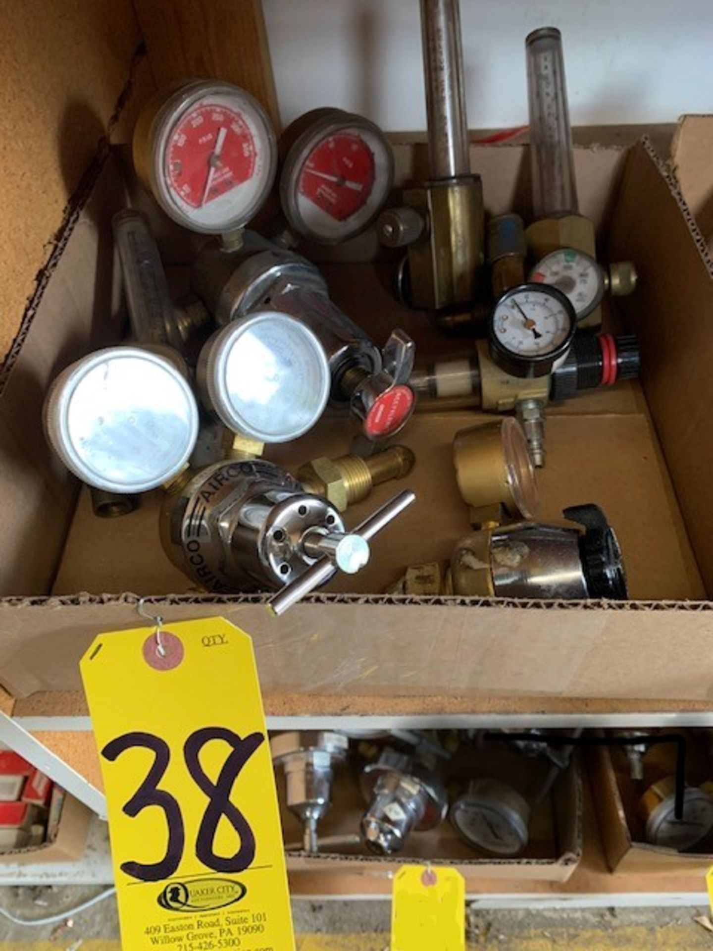 AIRCO COMPRESSED GAS AND ACETYLINE AND ASSORTED GAS REGULATORS