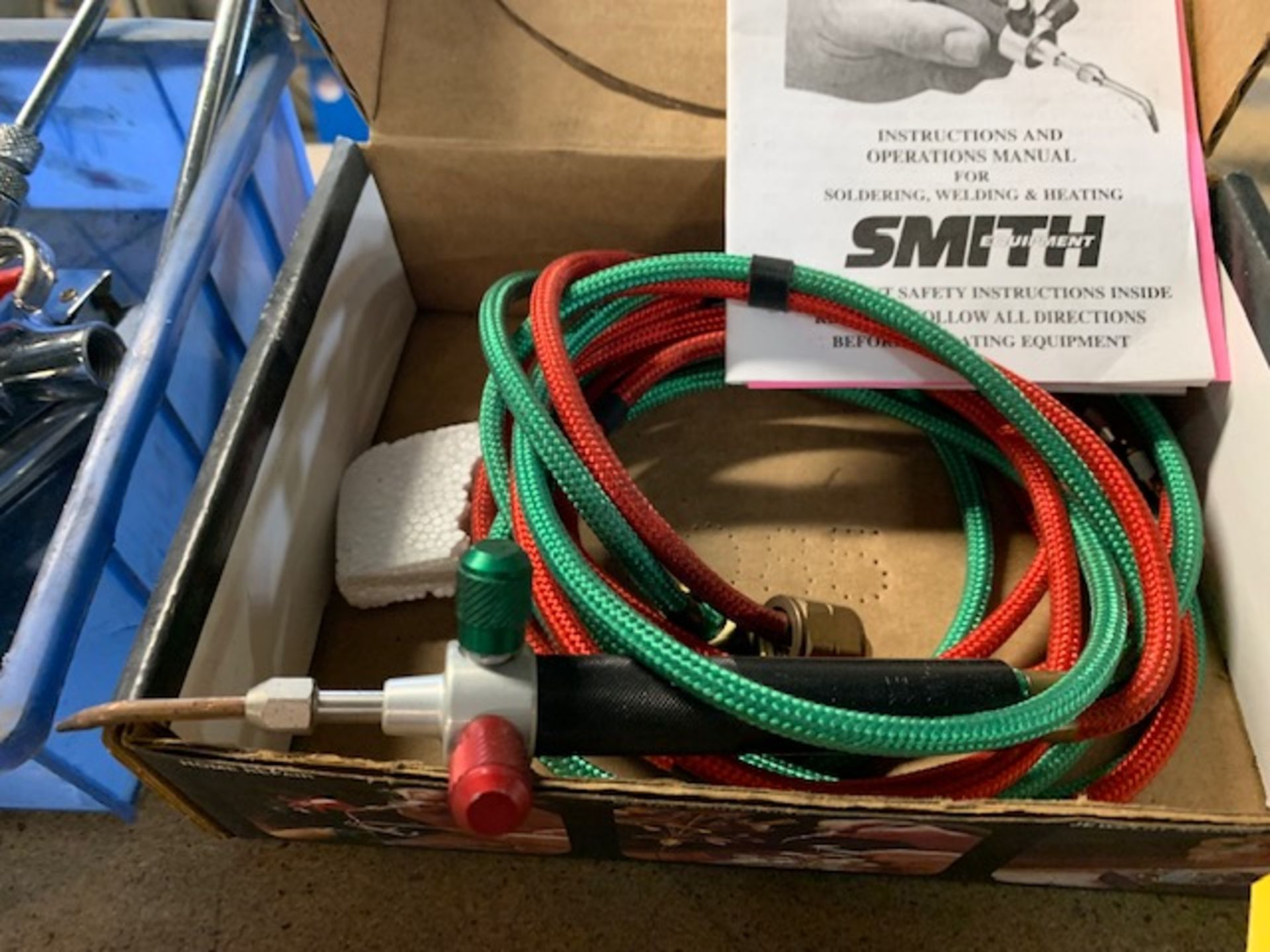 SMITH LITTLE TORCH KIT AND ASSORTED AIR SUPPLIES - Image 3 of 3