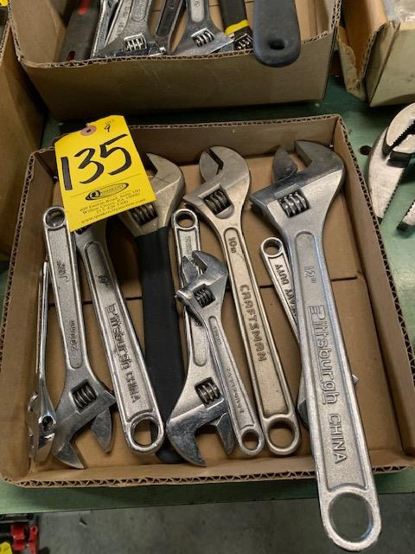 (9) ASSORTED ADJUSTABLE WRENCHES - Image 2 of 2