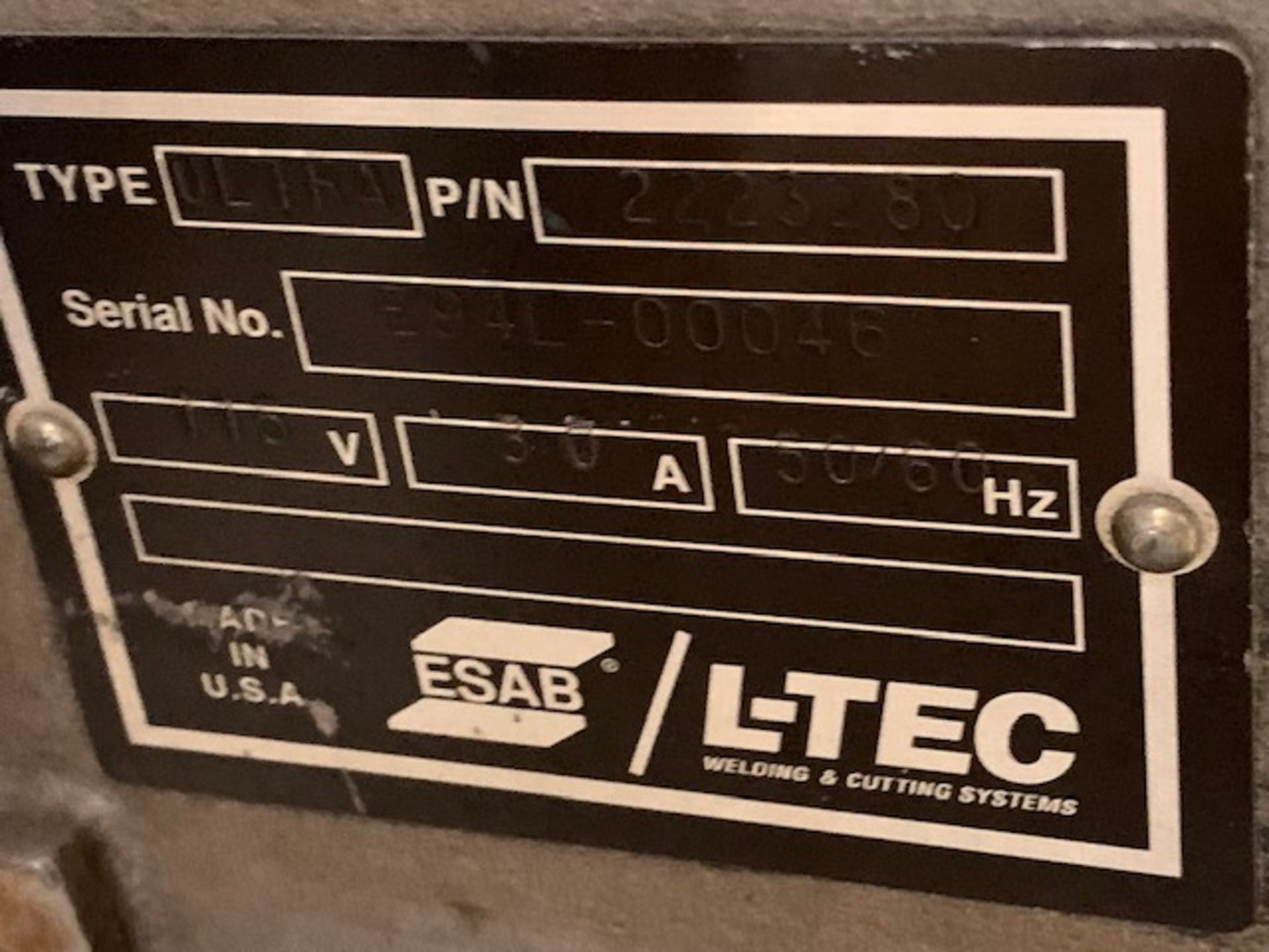 L-TECH ULTRA-LINE TRACK SHAPE CUTTER (NO TORCH OR TRACKS) - Image 2 of 2