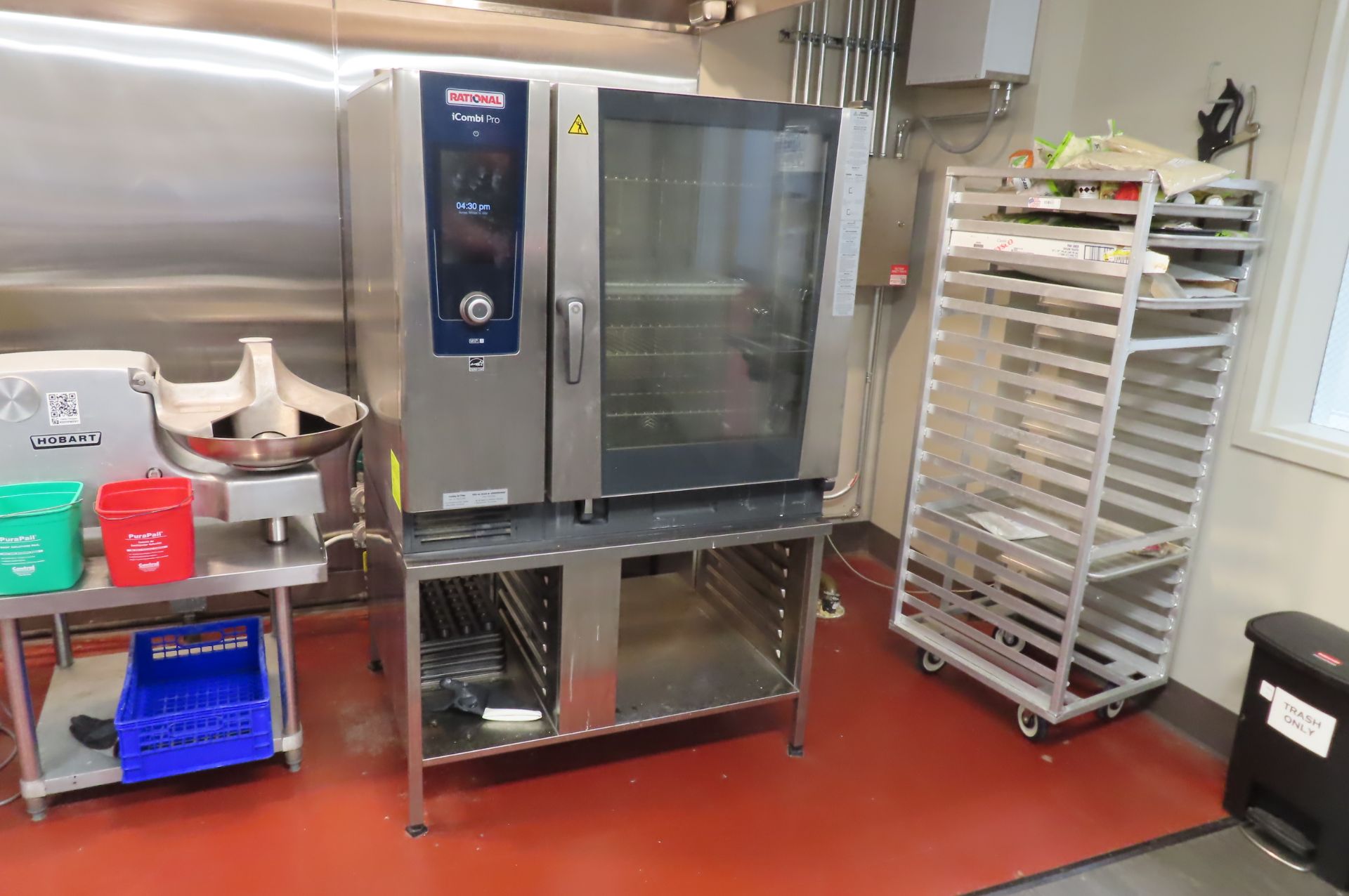 RATIONAL I LM100EG COMBI PRO OVEN, S/N G12SJ20032822376( MUST GO THRU WINDOW IN ROOM FOR REMOVAL)