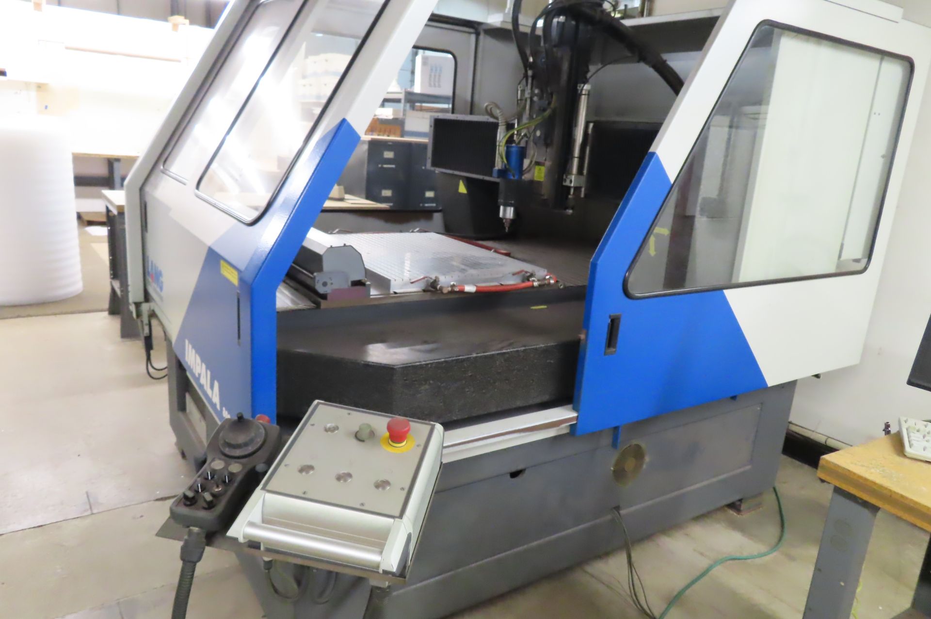 2007 LANG IMPALA 800 CNC ENGRAVING AND MILLING MACHINE, S/N 0709-H530-58, 3 AXIS, X-31 IN... - Image 8 of 16