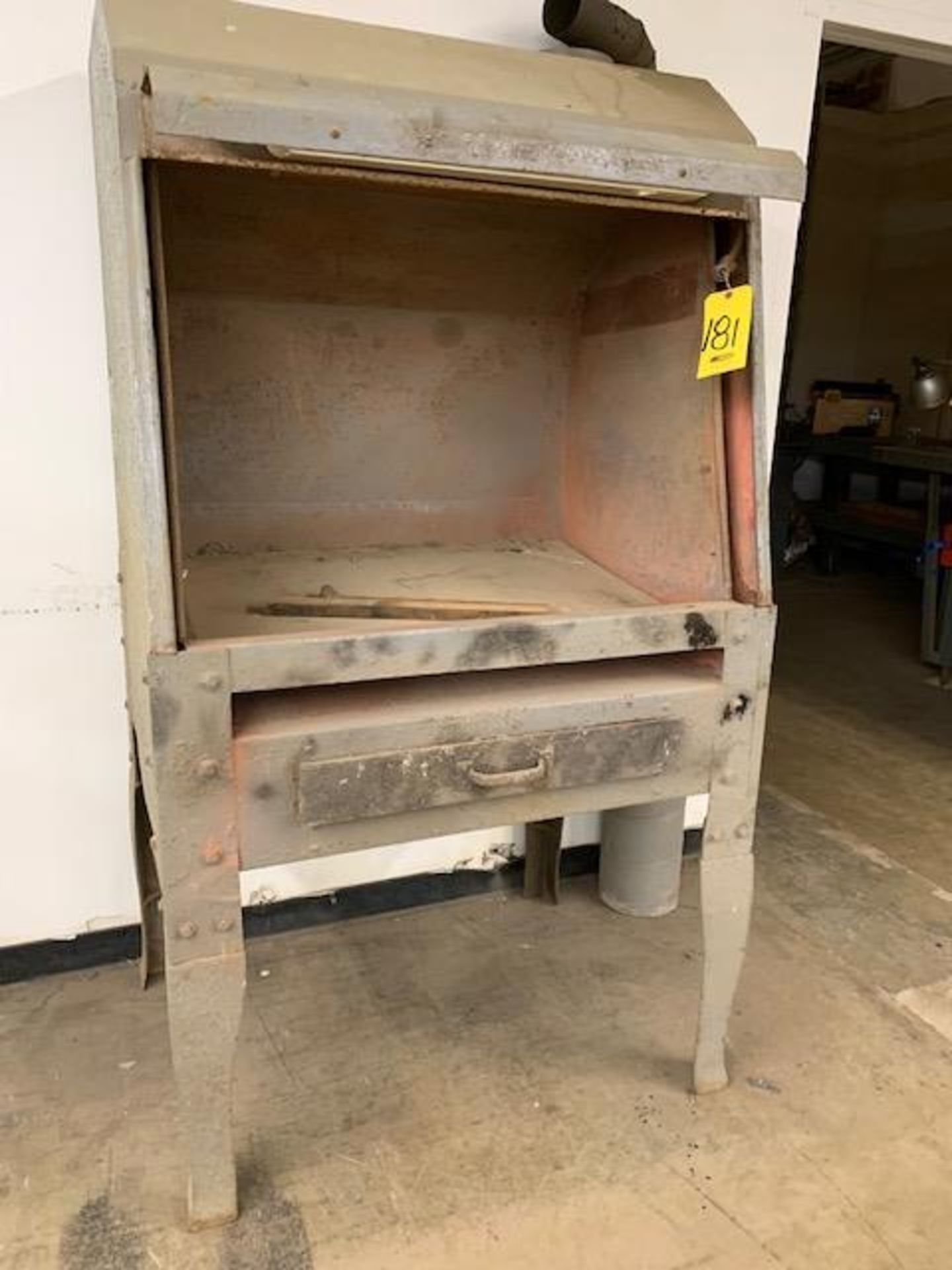 36 INCH STAND UP PLATE WASH UNIT